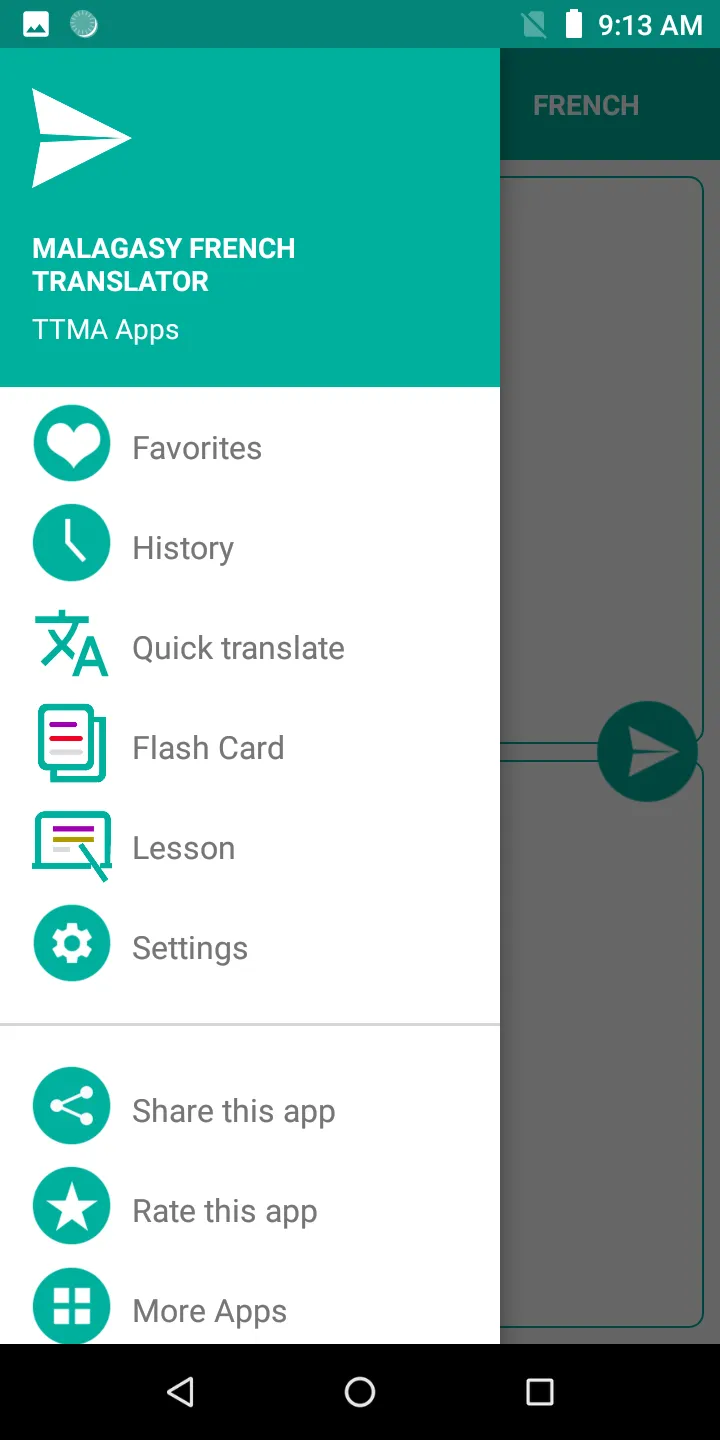 Malagasy French Translator | Indus Appstore | Screenshot