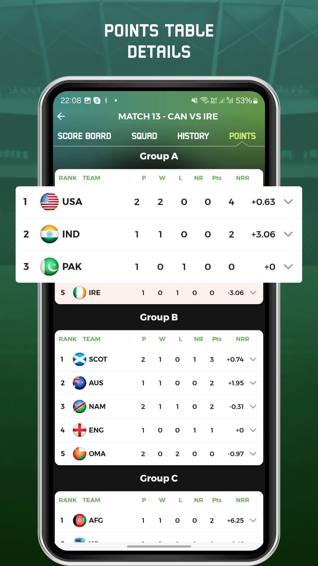 Cricket Magic Line | Indus Appstore | Screenshot
