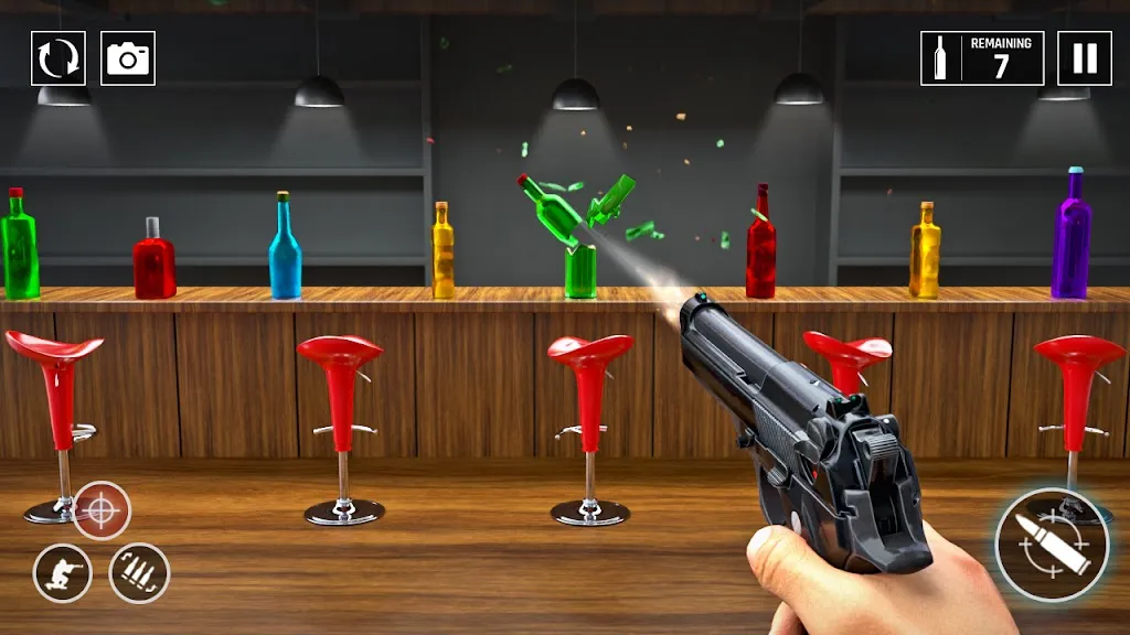 Offline Bottle Shooting Games | Indus Appstore | Screenshot