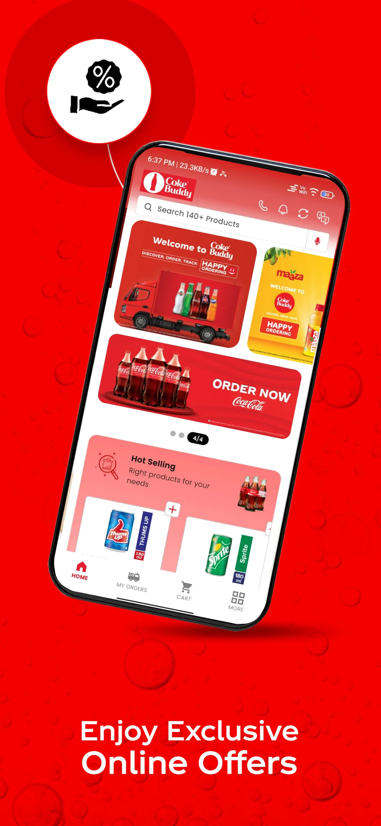Coke Buddy for HCCB | Indus Appstore | Screenshot