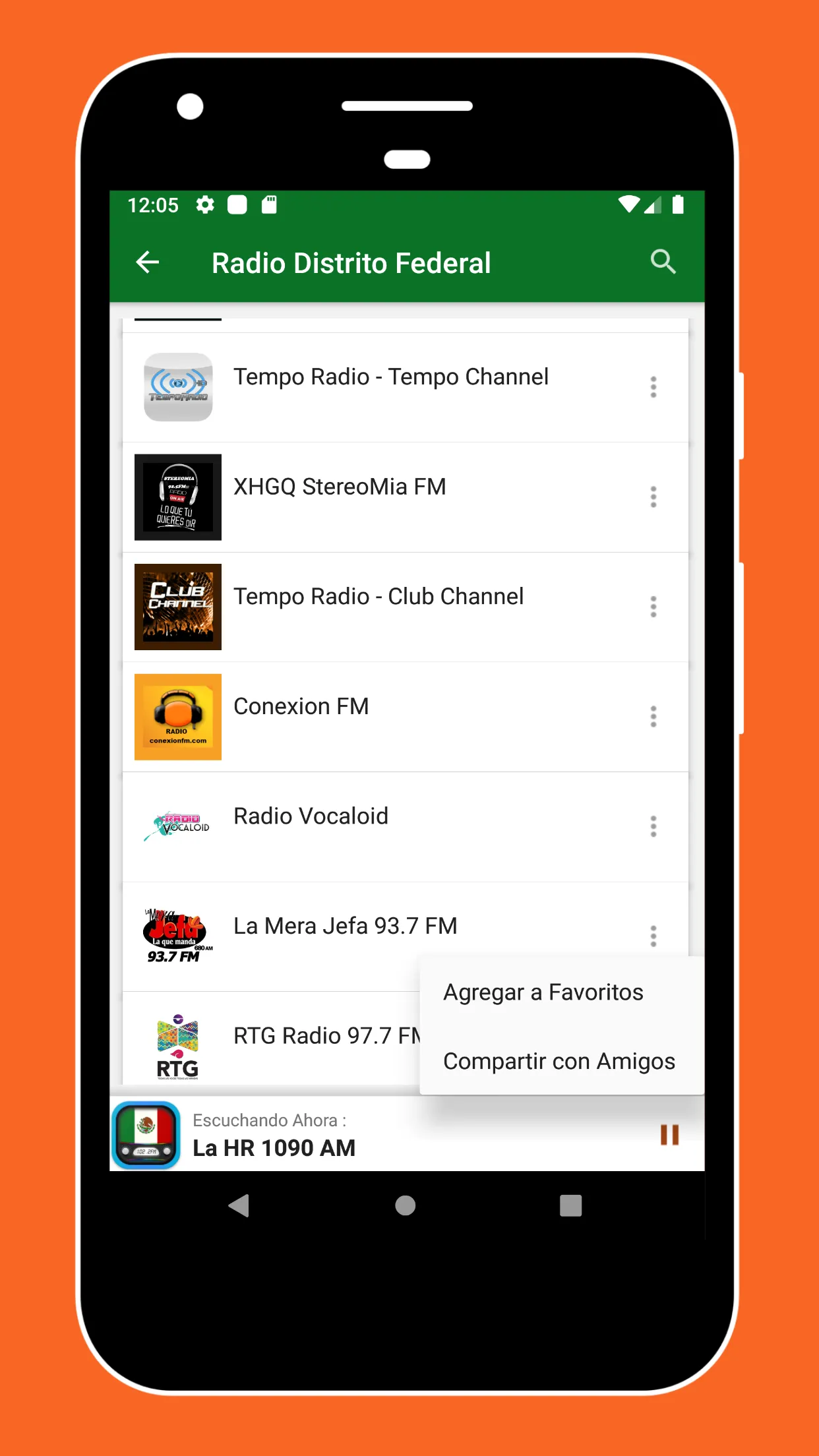 Radio Mexico + Radio Mexico FM | Indus Appstore | Screenshot