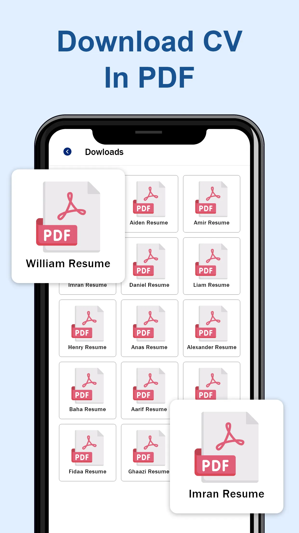 Resume Builder CV Resume Maker | Indus Appstore | Screenshot