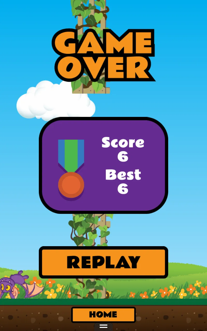 Flappy Fruit Bat Fun | Indus Appstore | Screenshot