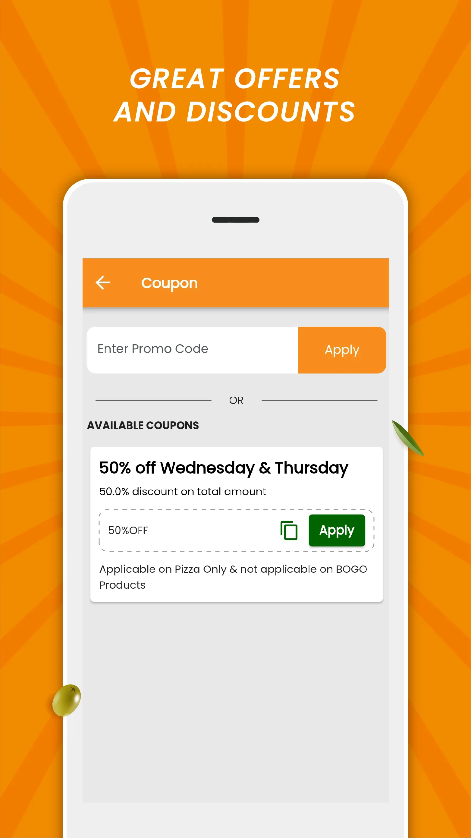 RP'S PIZZERIA | Indus Appstore | Screenshot