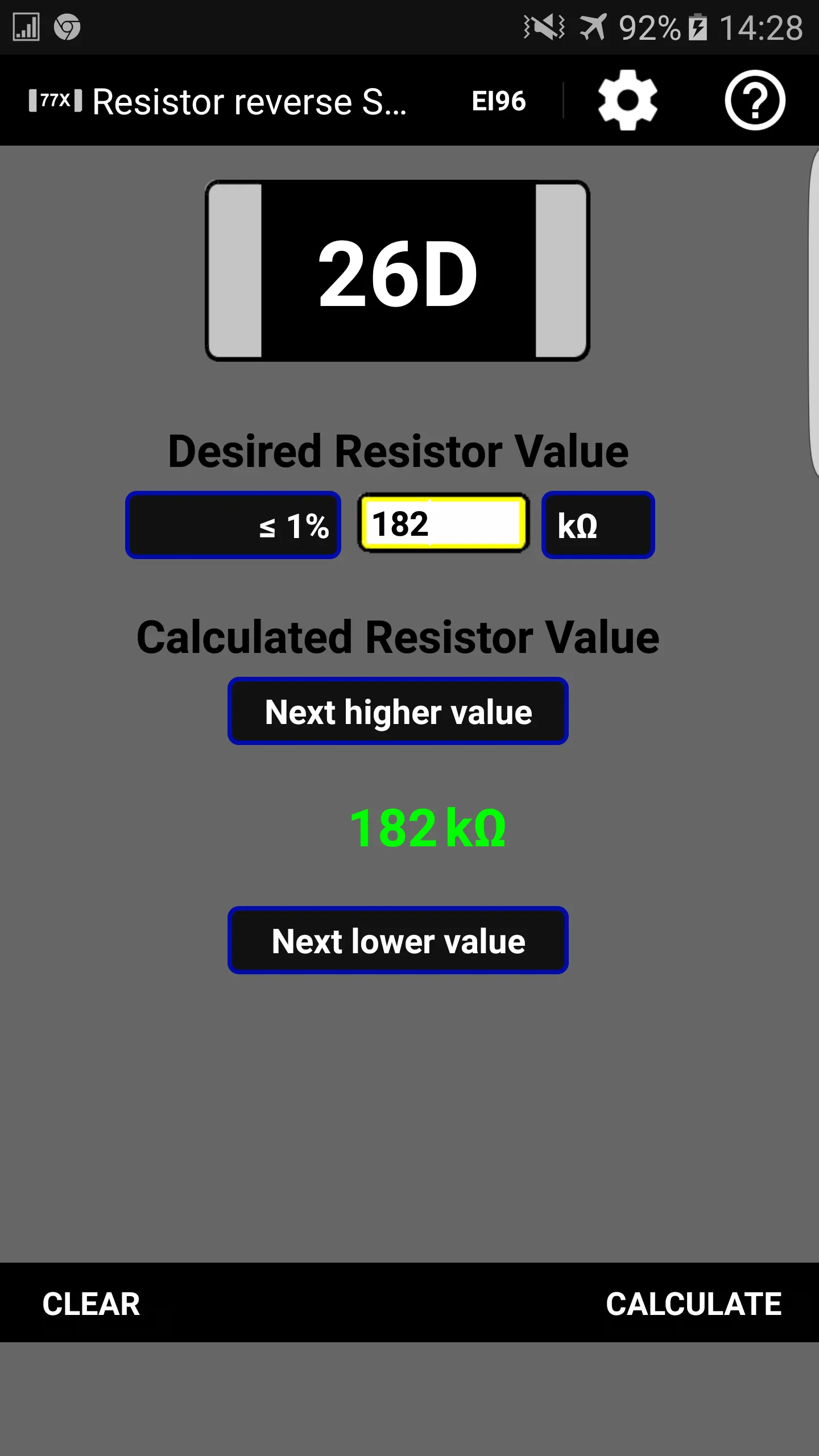 Resistor SMD code calculator | Indus Appstore | Screenshot