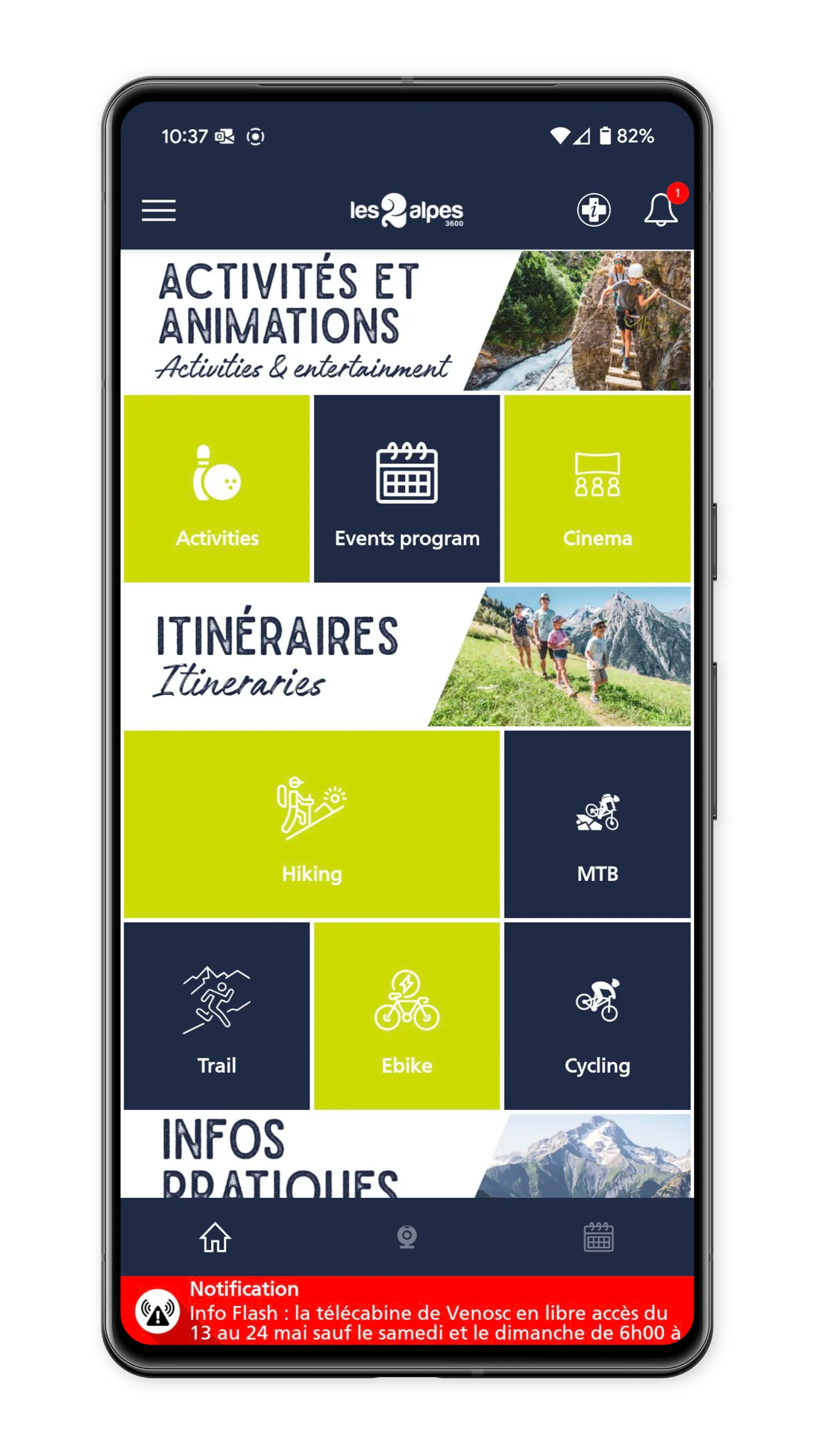 Les 2 Alpes | Indus Appstore | Screenshot