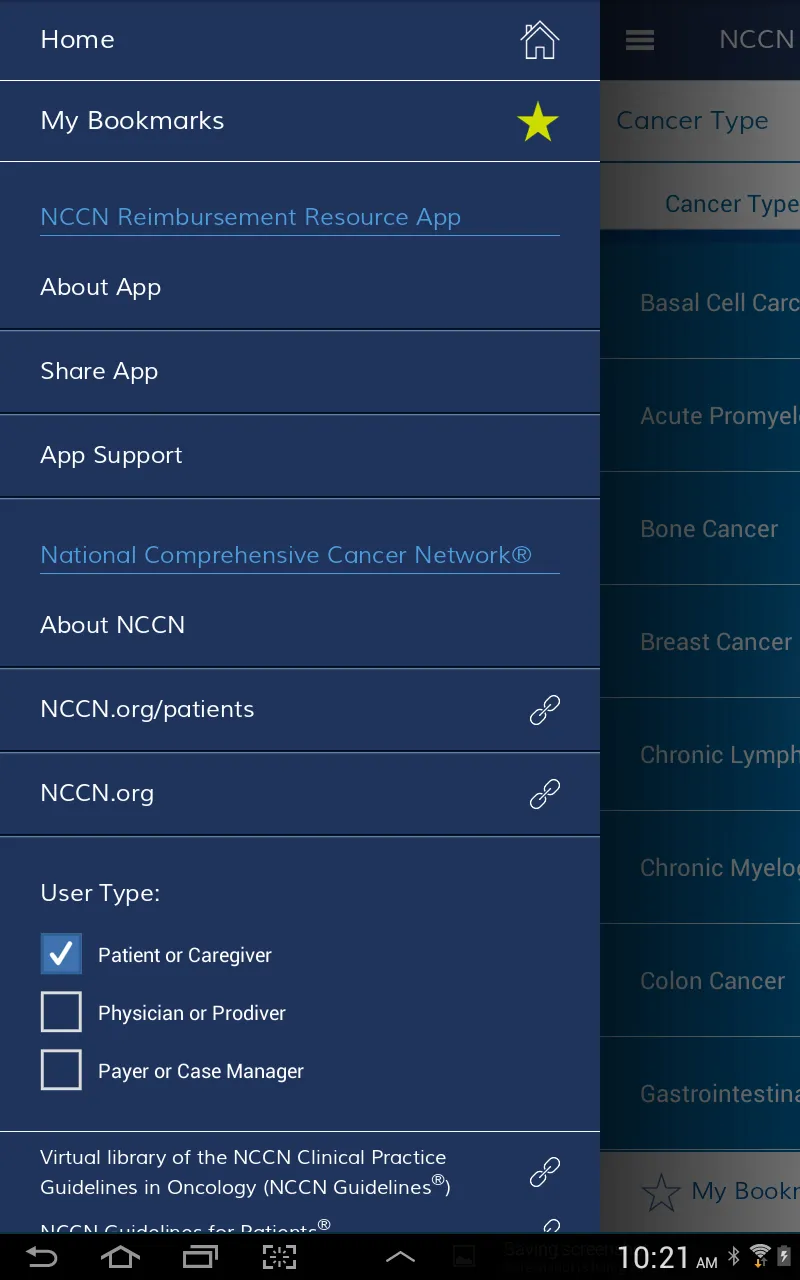 NCCN Reimbursement Resource | Indus Appstore | Screenshot