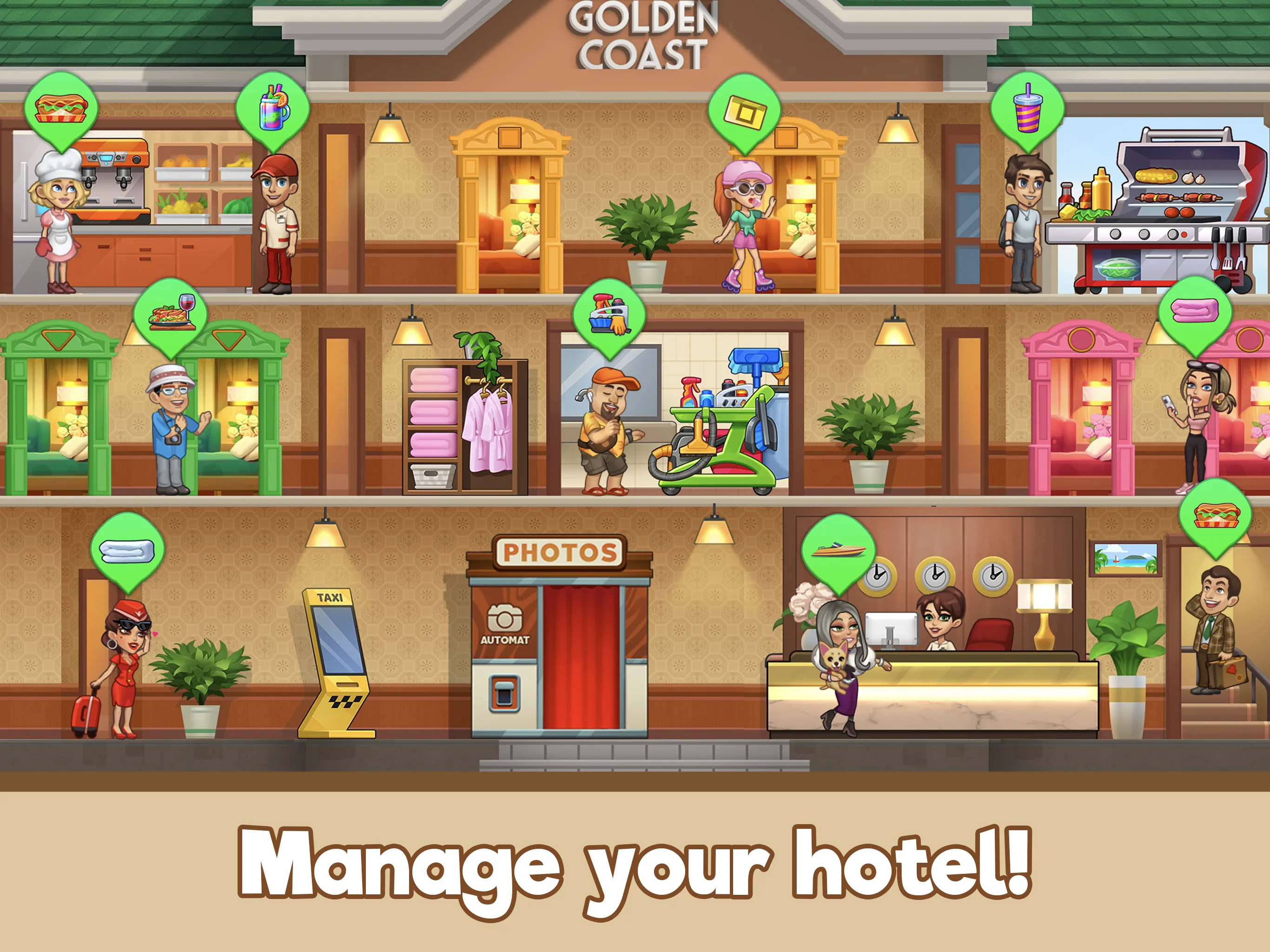 Doorman Story: Hotel Simulator | Indus Appstore | Screenshot