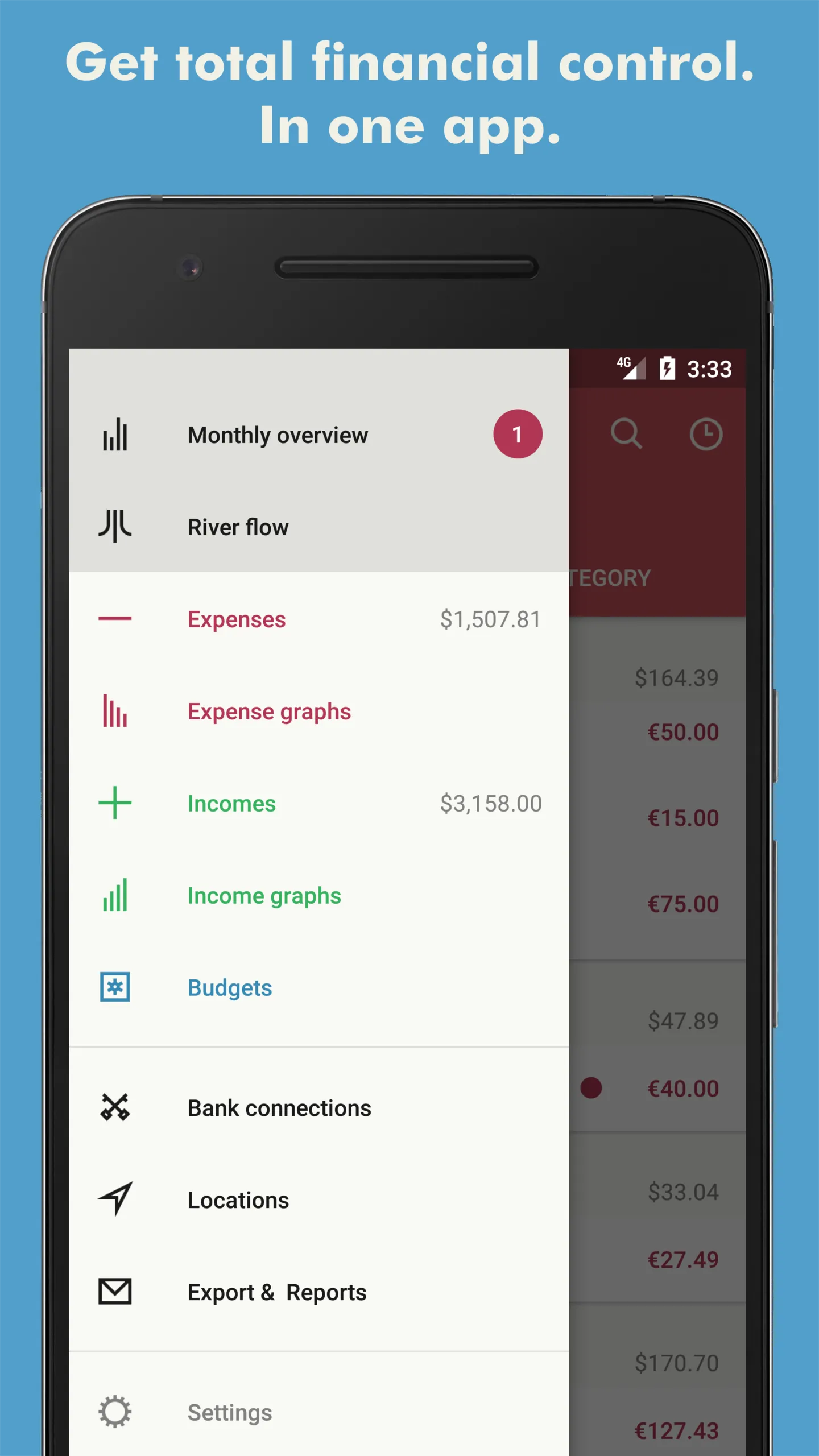 Toshl Finance - budget manager | Indus Appstore | Screenshot