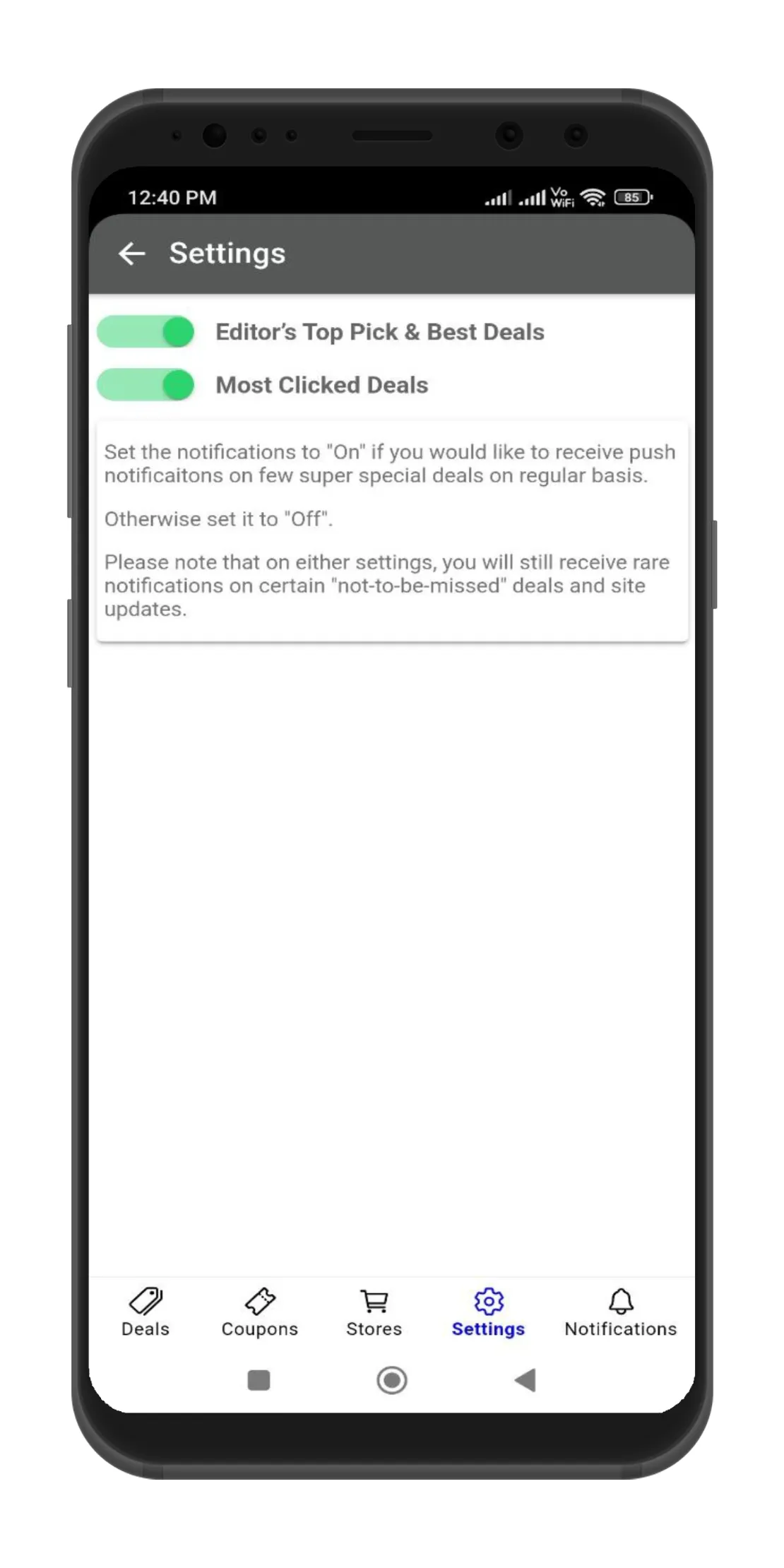 eDealinfo: Deals & Coupons | Indus Appstore | Screenshot