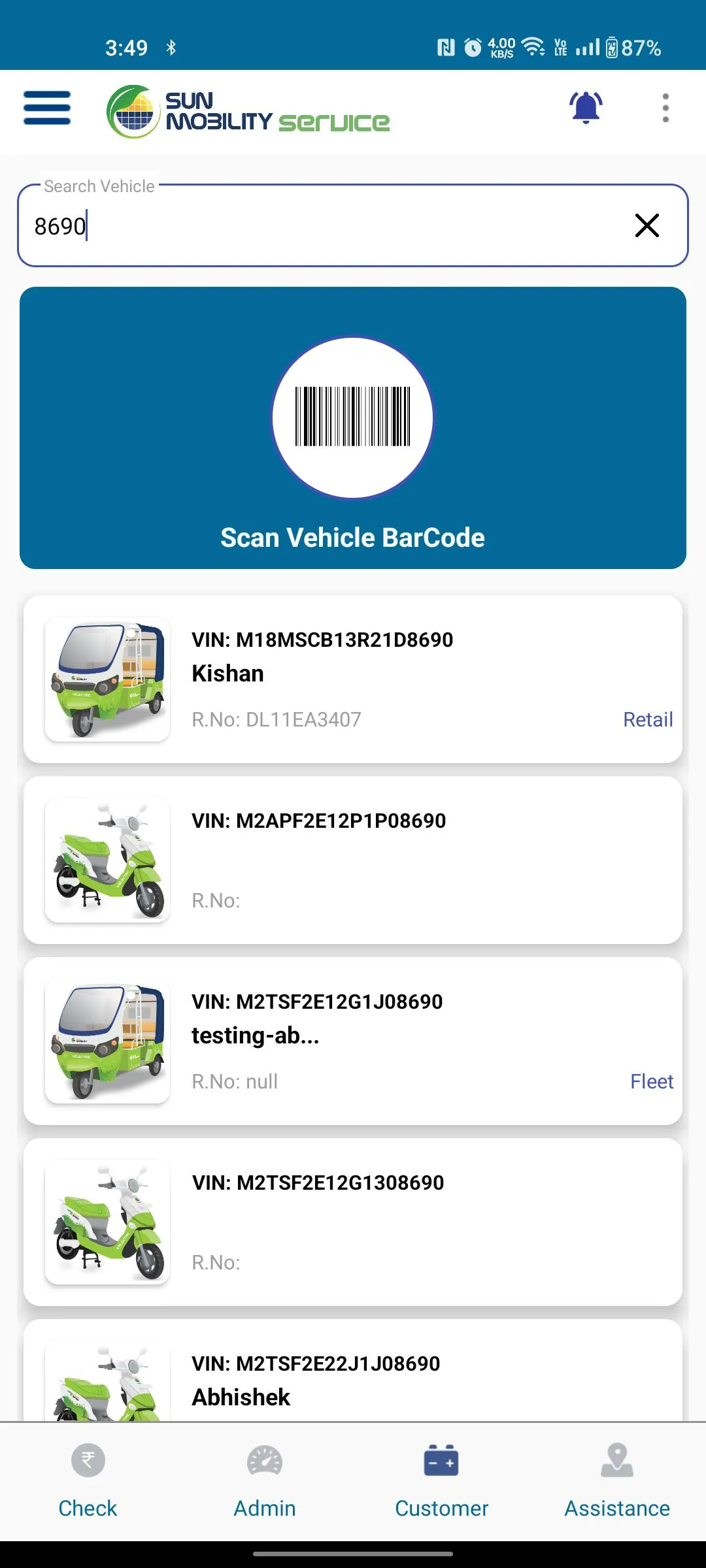 SUN Mobility Service App | Indus Appstore | Screenshot