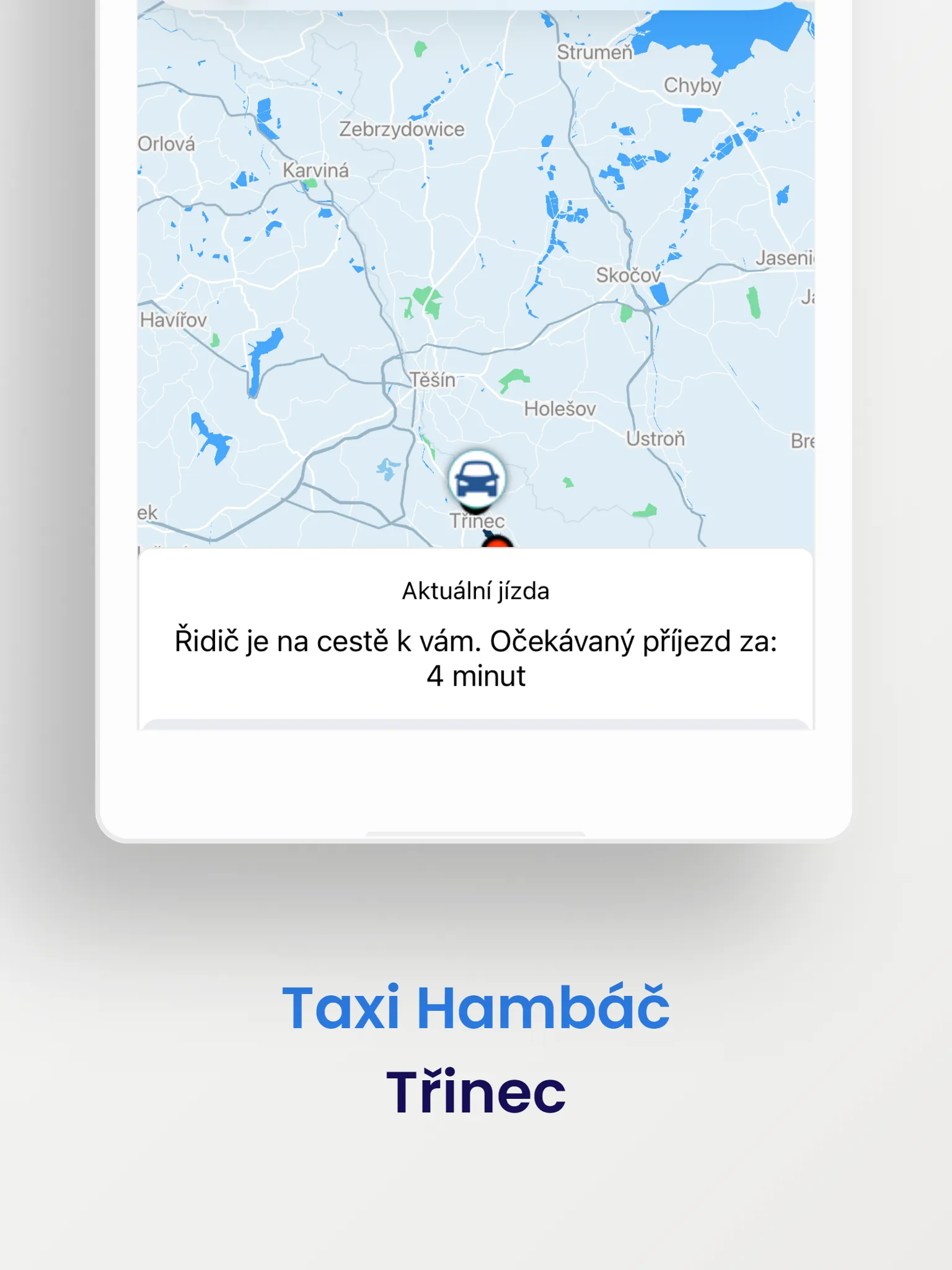 Taxi Hambáč - Třinec | Indus Appstore | Screenshot