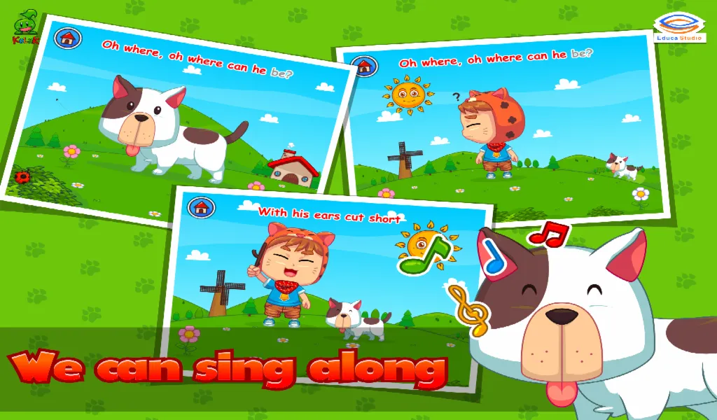 Kids Song: Where My Little Dog | Indus Appstore | Screenshot