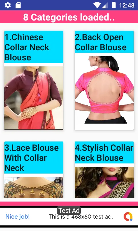 1000+ Blouse With CollarNeck D | Indus Appstore | Screenshot