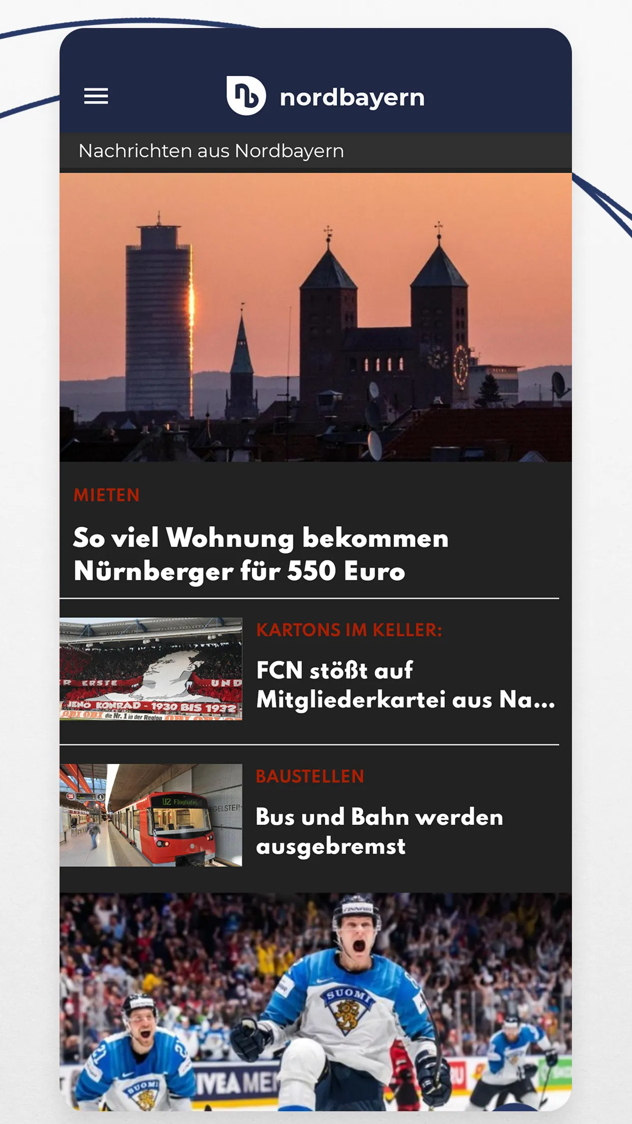 nordbayern News | Indus Appstore | Screenshot