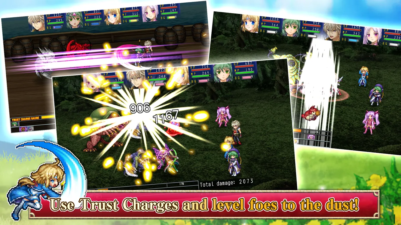 RPG Asdivine Cross | Indus Appstore | Screenshot