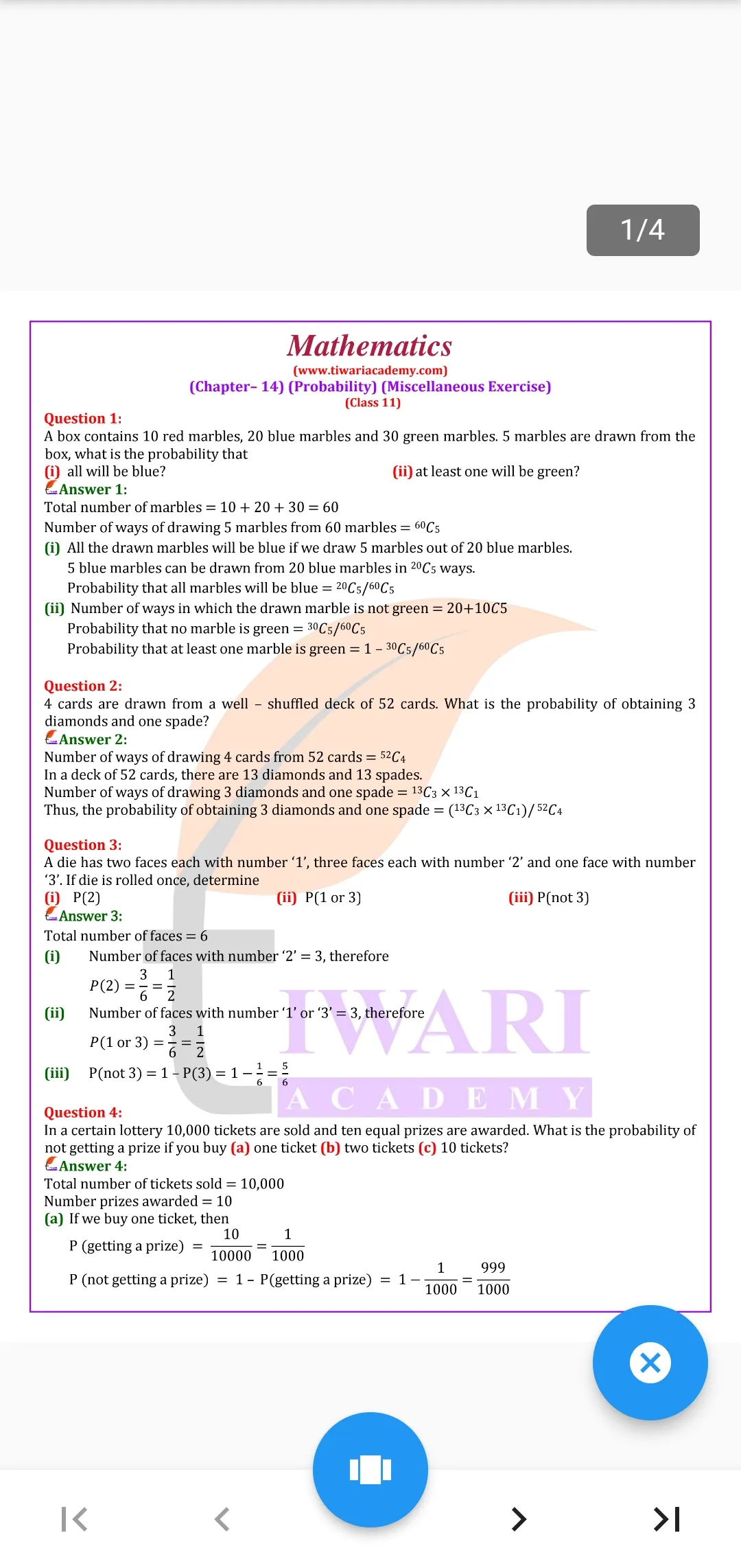 Class 11 Maths for 2023-24 | Indus Appstore | Screenshot