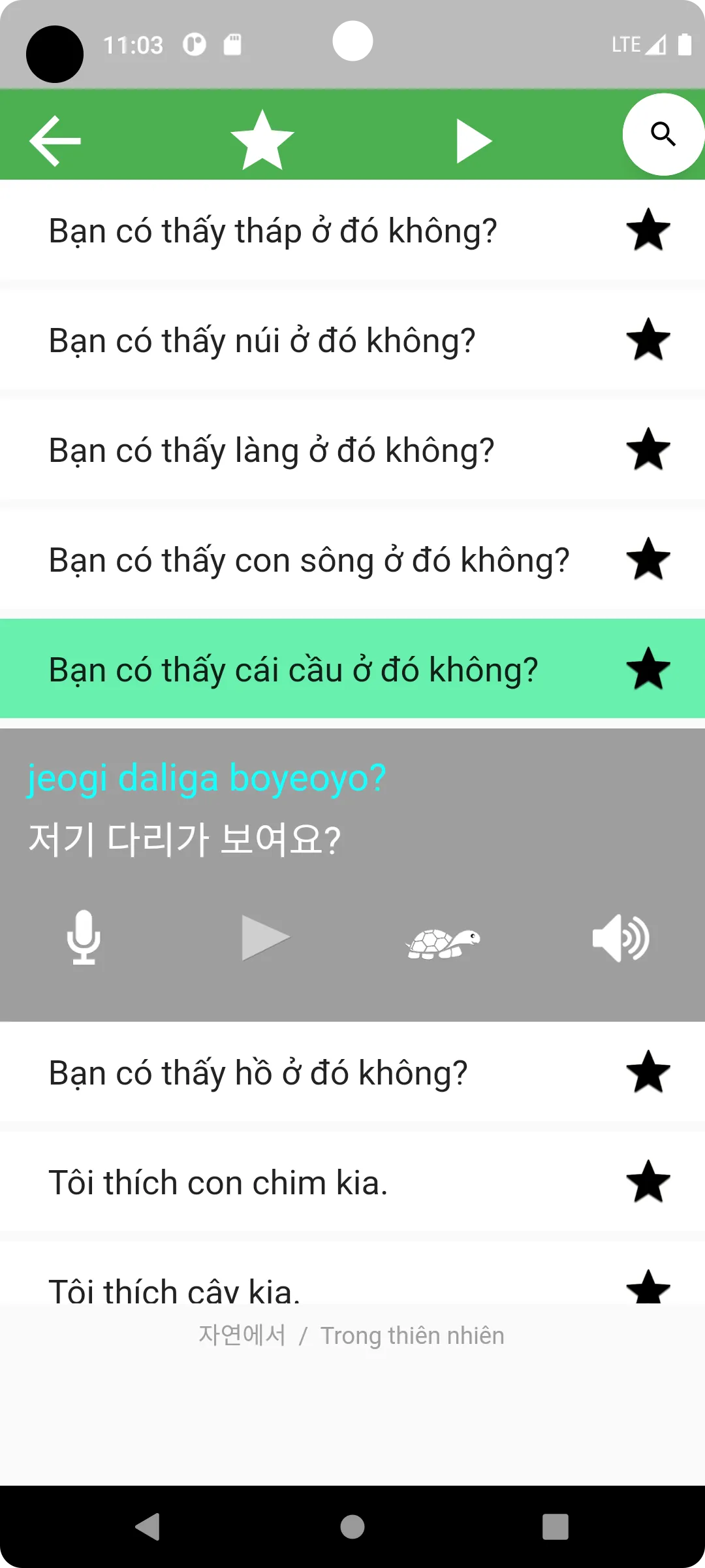 Học Tiếng Hàn Quốc Giao Tiếp | Indus Appstore | Screenshot