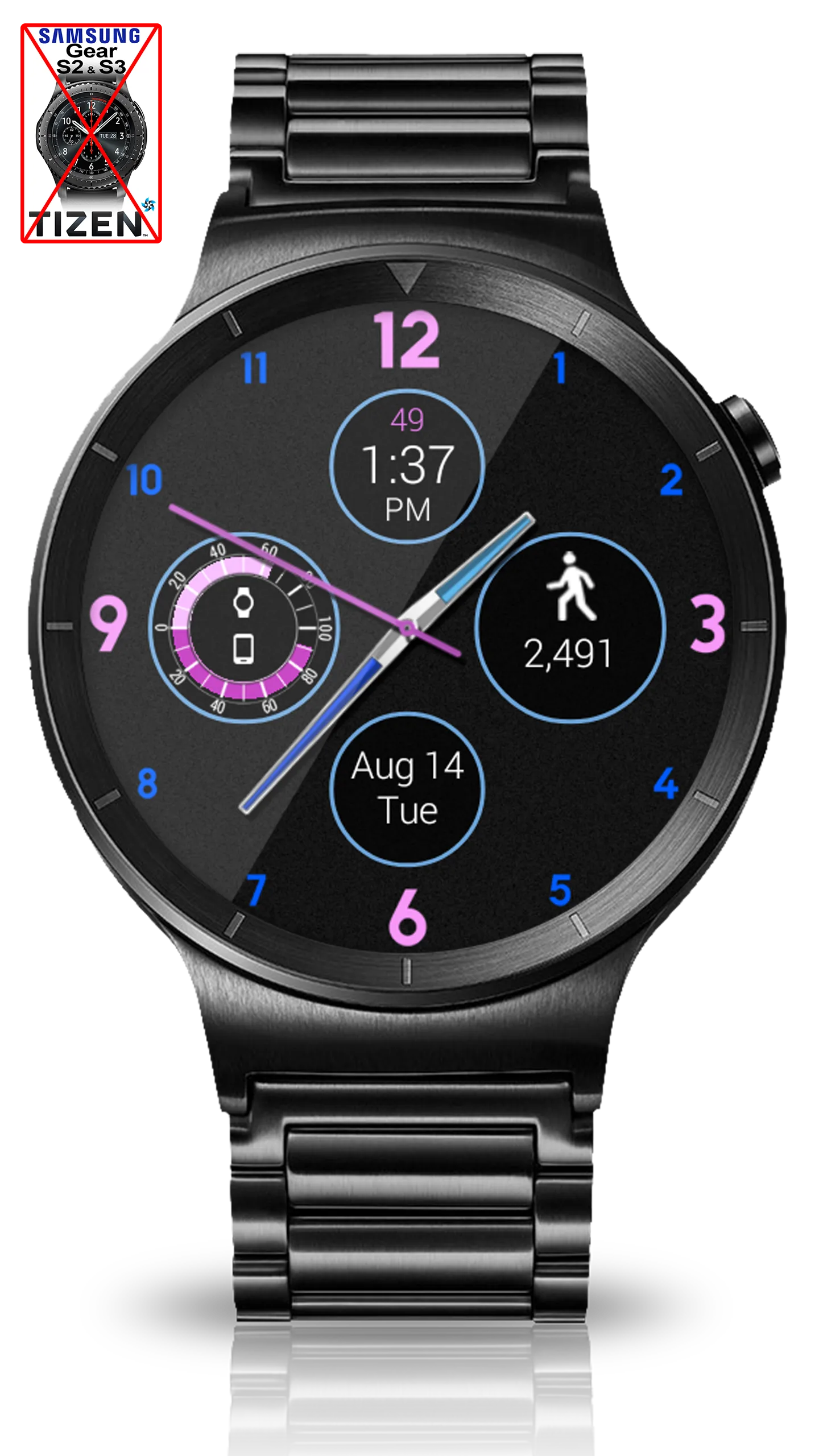 Simply Vital HD Watch Face | Indus Appstore | Screenshot