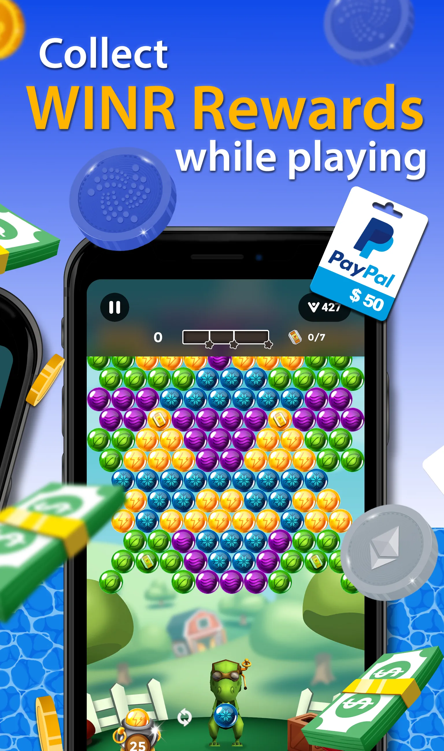 Bubble Burst - Make Money | Indus Appstore | Screenshot