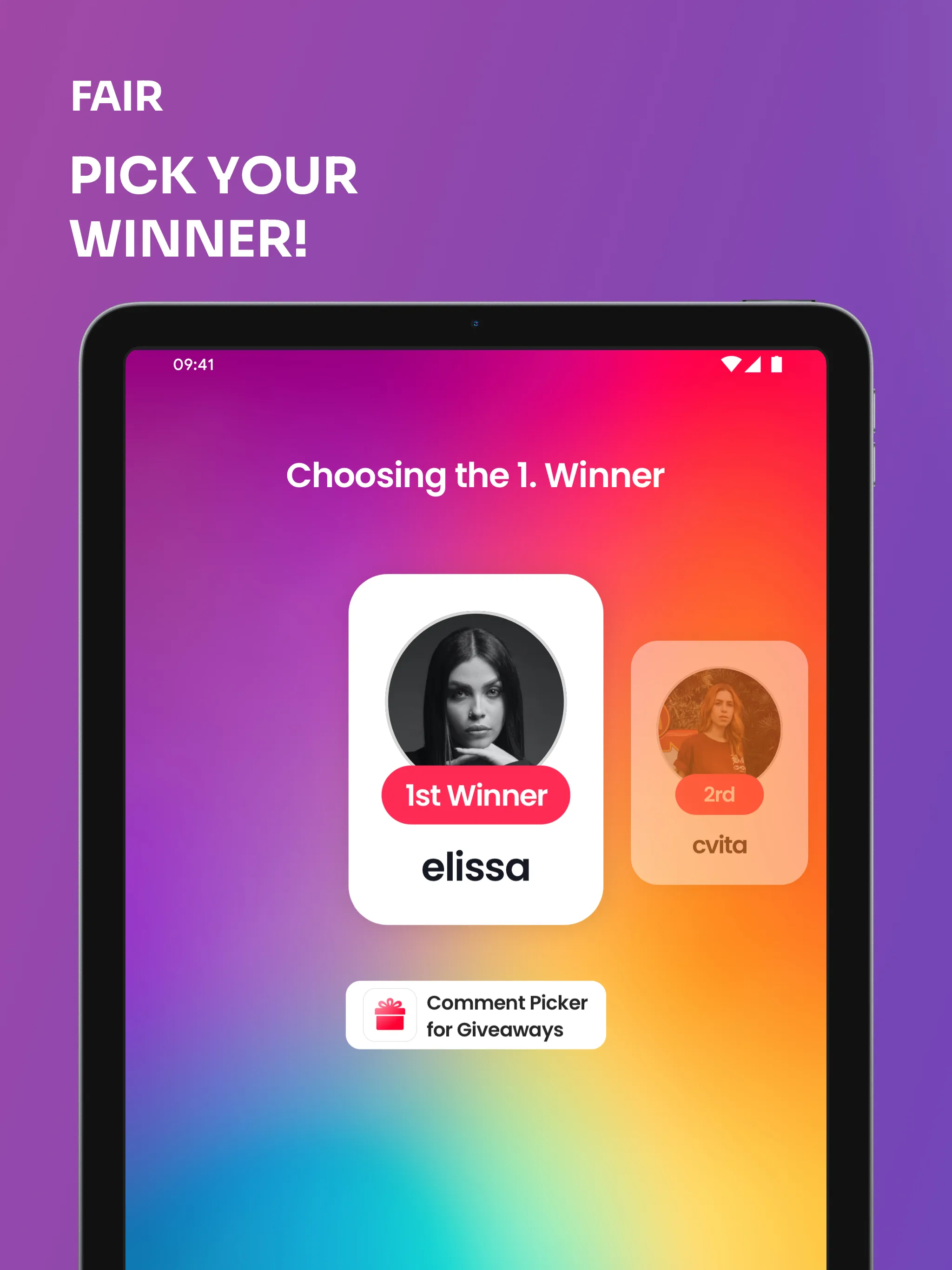 Comment Picker for Giveaways | Indus Appstore | Screenshot