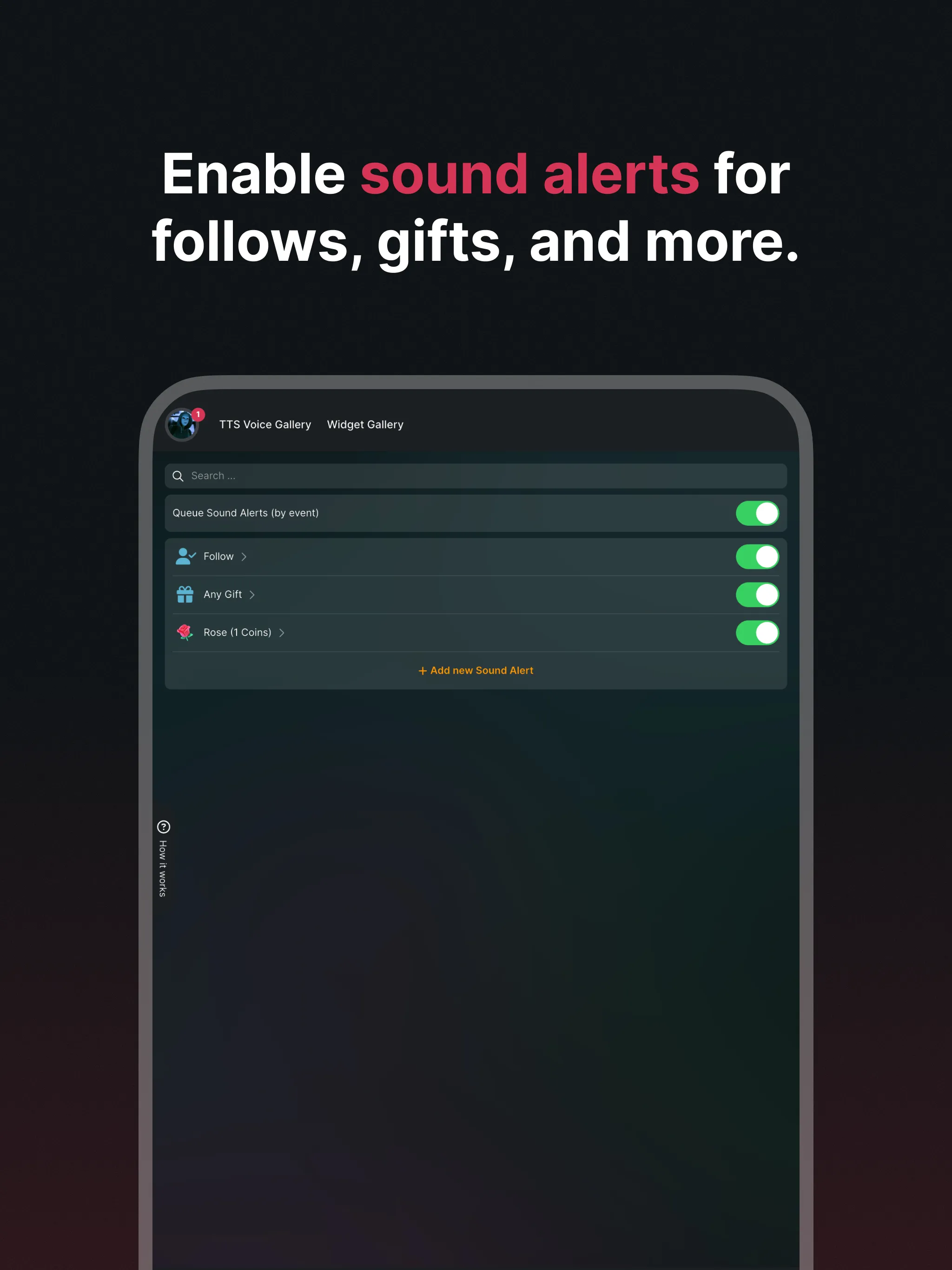 TikFinity Mobile - Alerts&TTS | Indus Appstore | Screenshot
