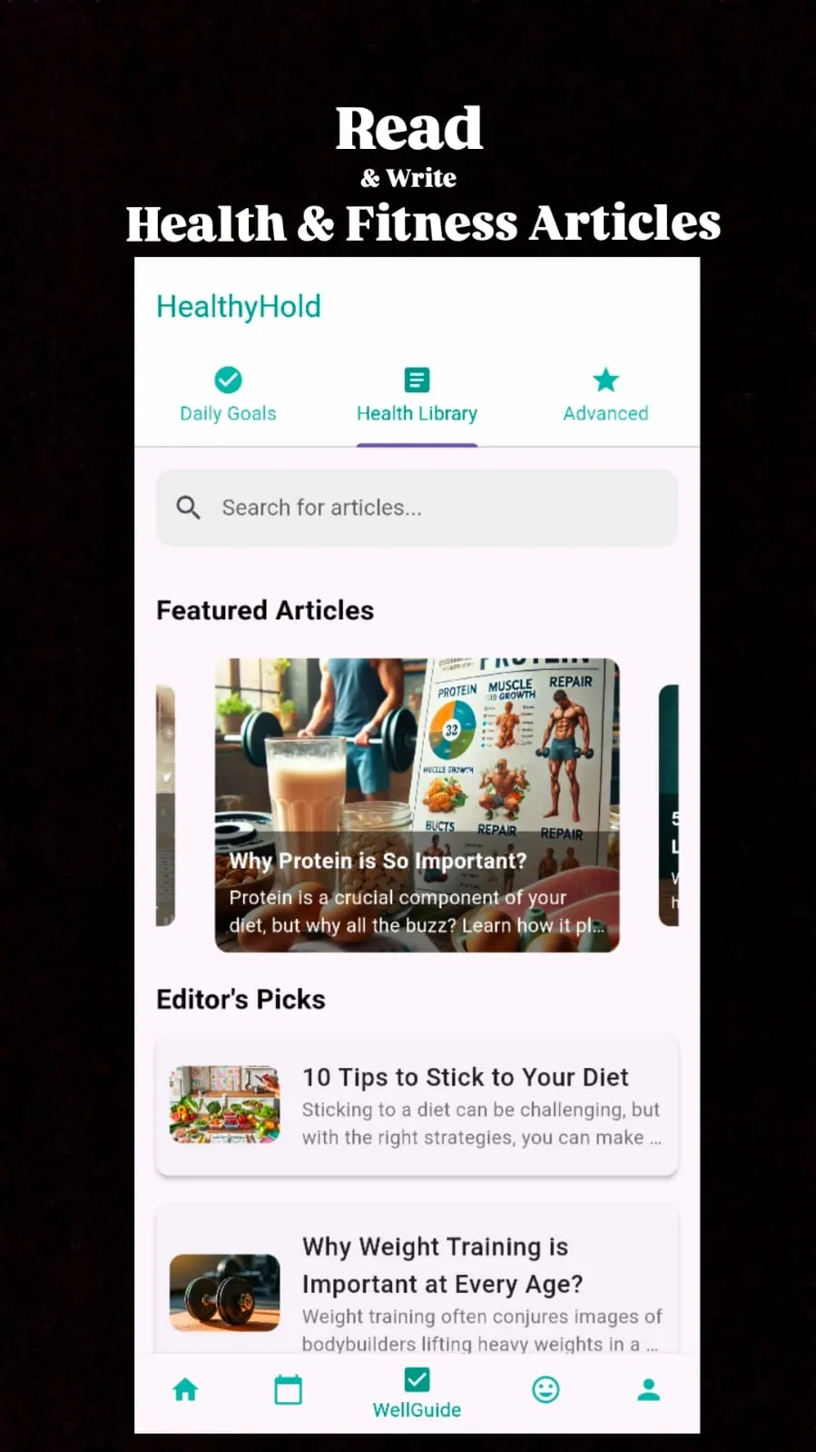 HealthyHold | Indus Appstore | Screenshot