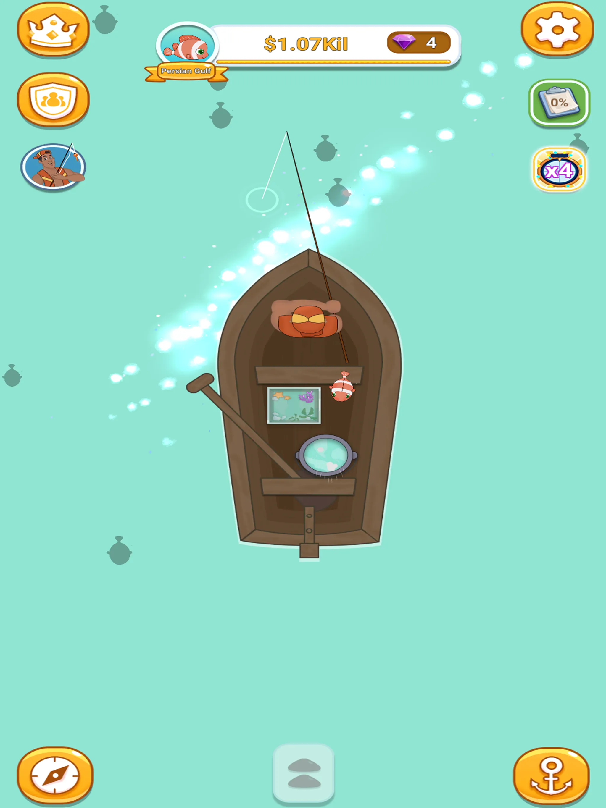 Idle Fishing Tycoon | Indus Appstore | Screenshot