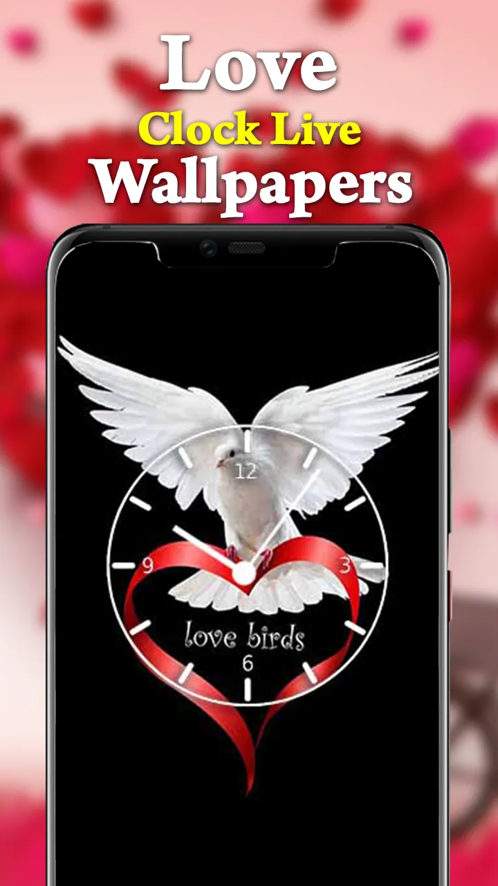 Love Clock Live Wallpapers HD | Indus Appstore | Screenshot