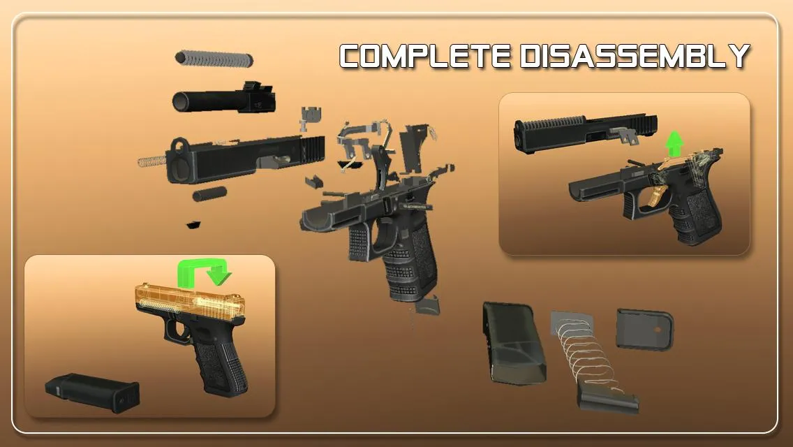 Glockmeister's "Build-A-GLOCK" | Indus Appstore | Screenshot