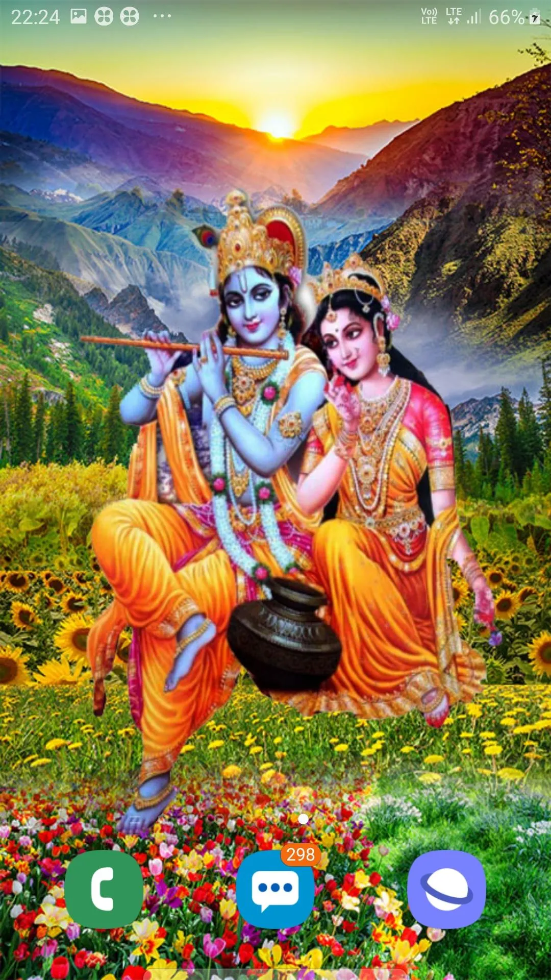 Sri Krishna Live Wallpaper | Indus Appstore | Screenshot