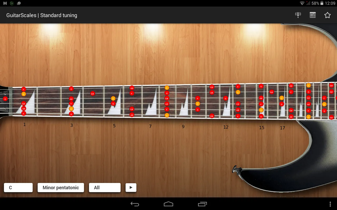 GuitarScales | Indus Appstore | Screenshot