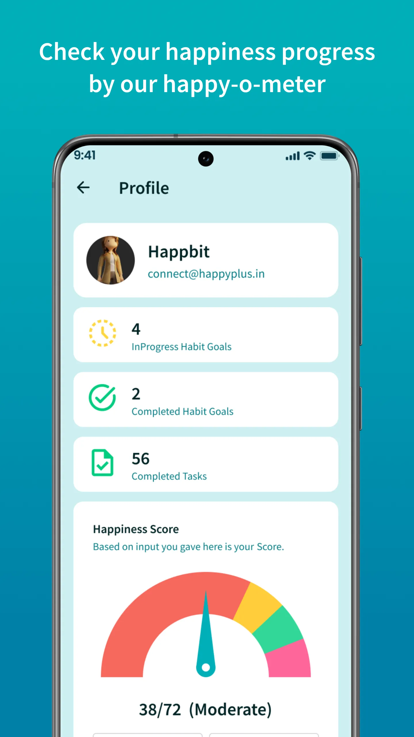 Happbit: 21 Days Challenge | Indus Appstore | Screenshot