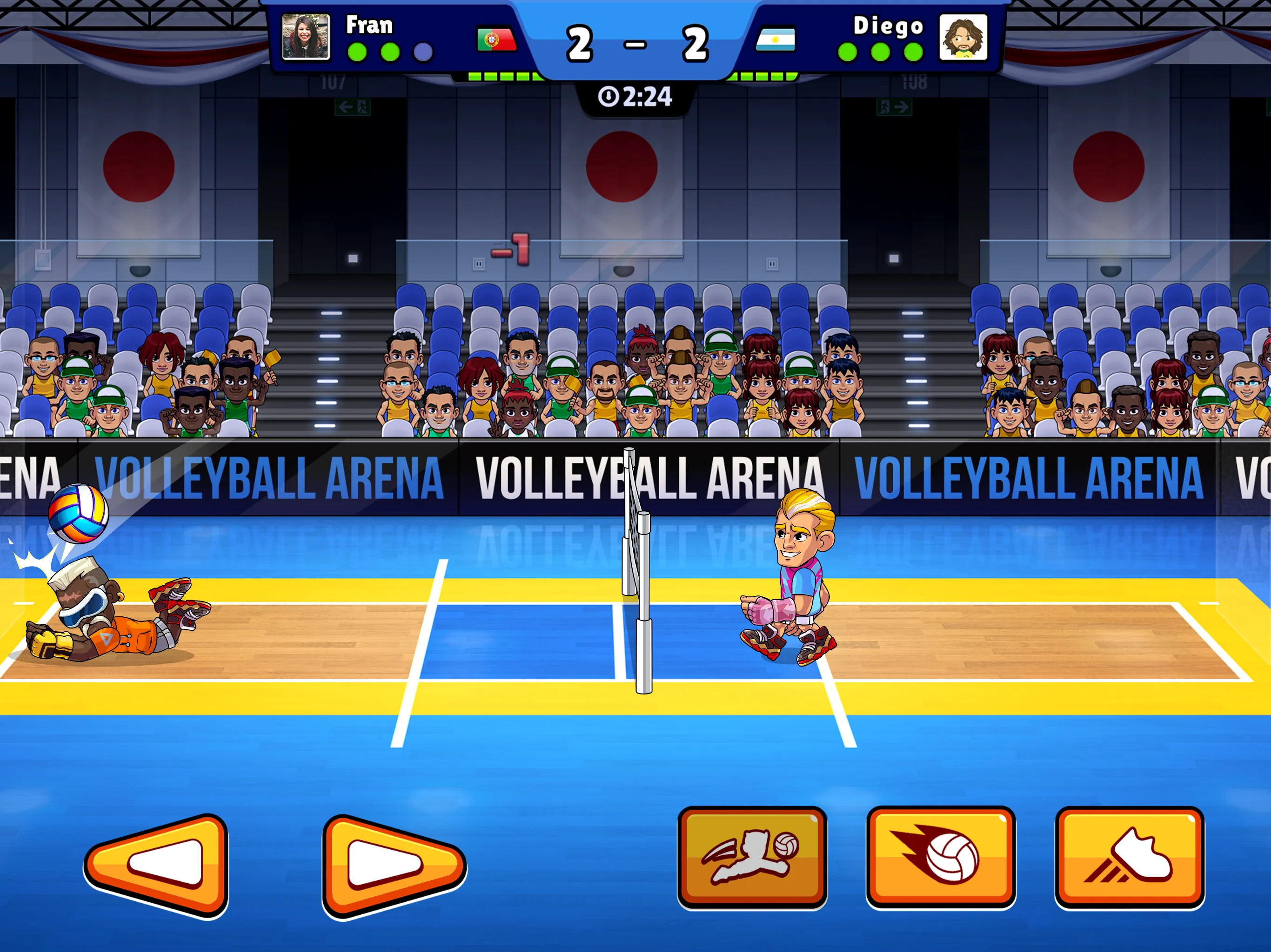 Volleyball Arena: Spike Hard | Indus Appstore | Screenshot