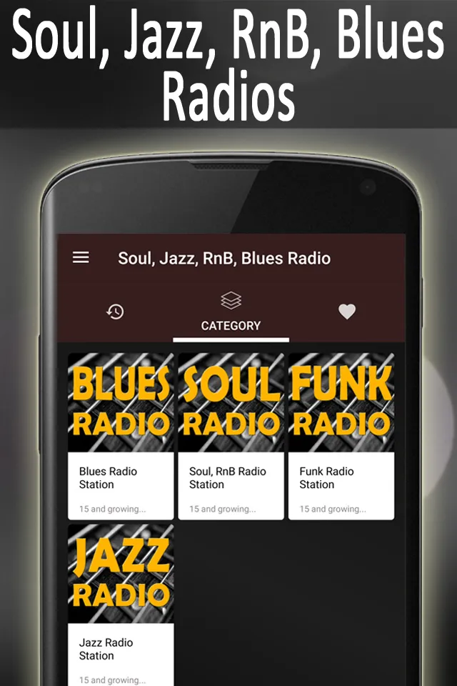 Blues Jazz Funk Soul R&B Radio | Indus Appstore | Screenshot