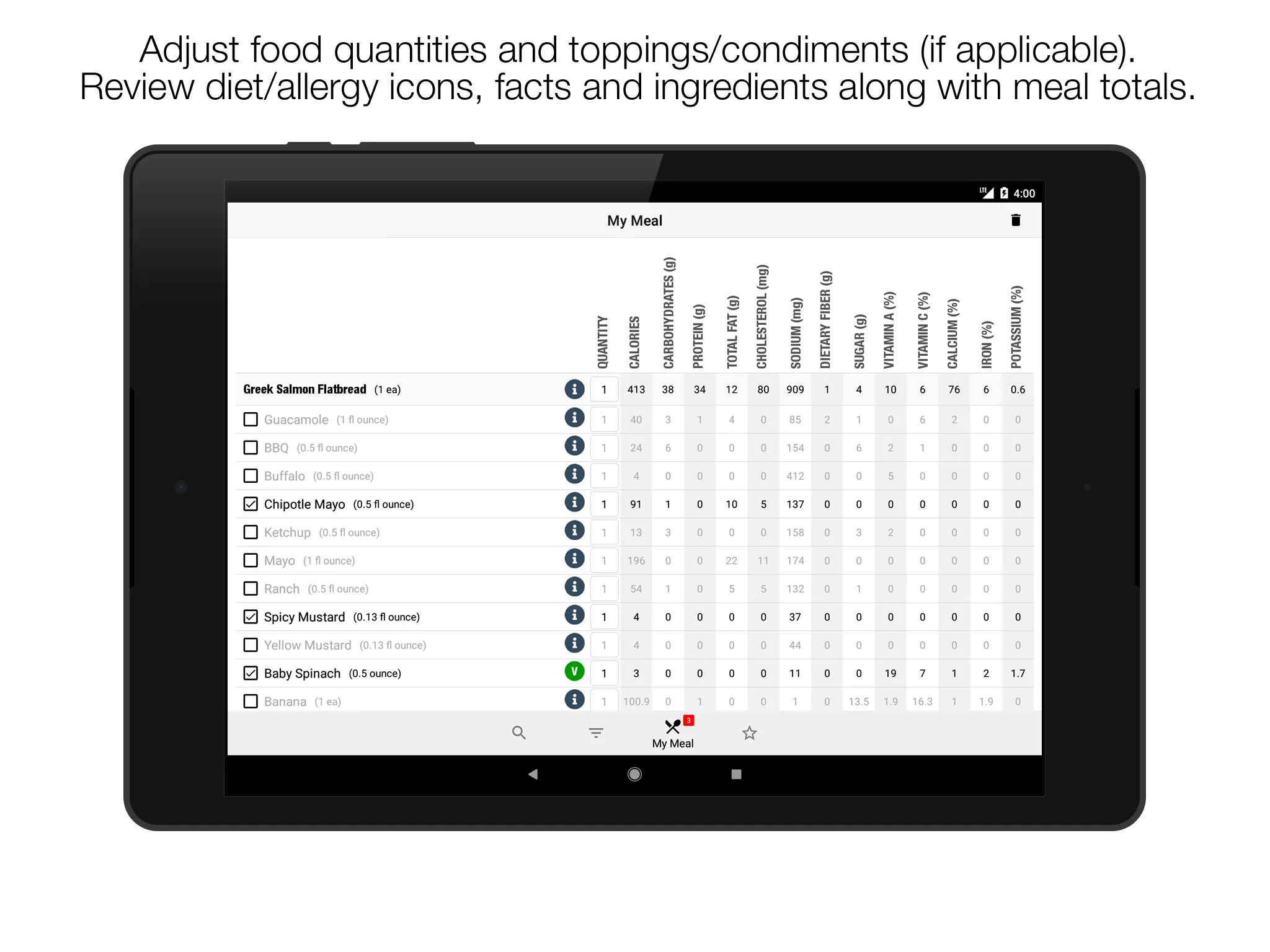 Nutrition - Florida Tech | Indus Appstore | Screenshot