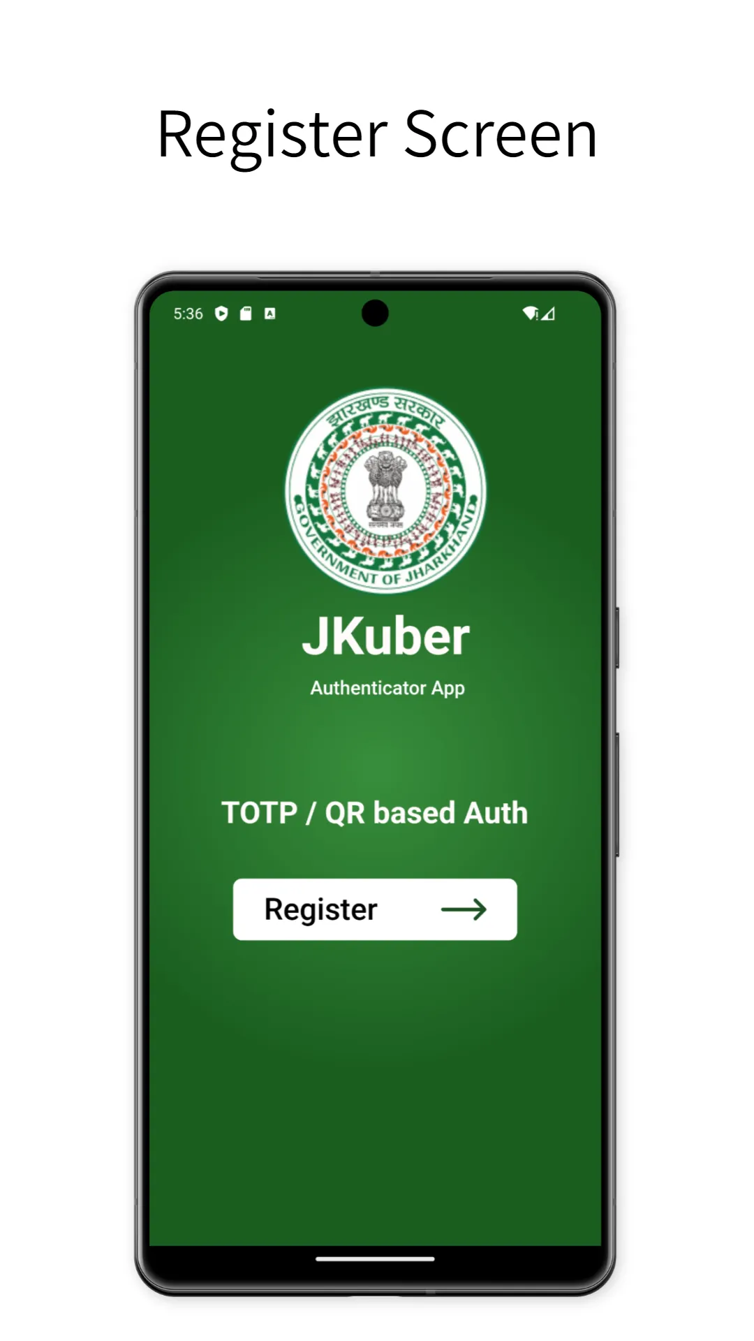 JKuber TOTP | Indus Appstore | Screenshot