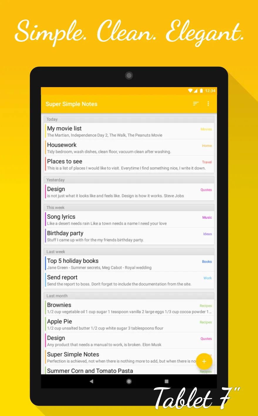 Notes (Super Simple Notes) | Indus Appstore | Screenshot