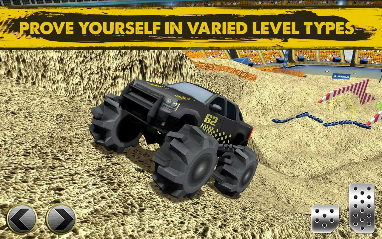 3D Monster Truck Parking Game | Indus Appstore | Screenshot