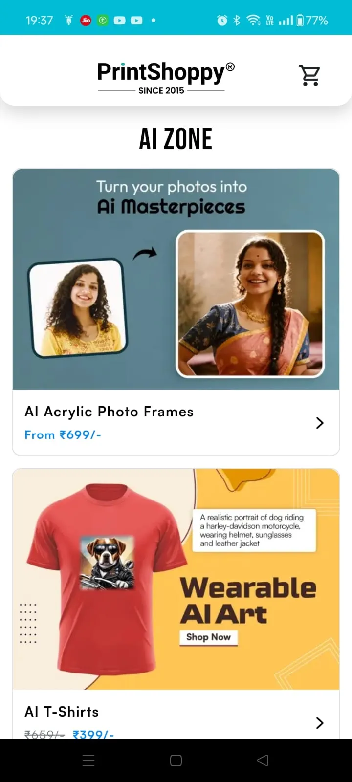 PrintShoppy | Indus Appstore | Screenshot