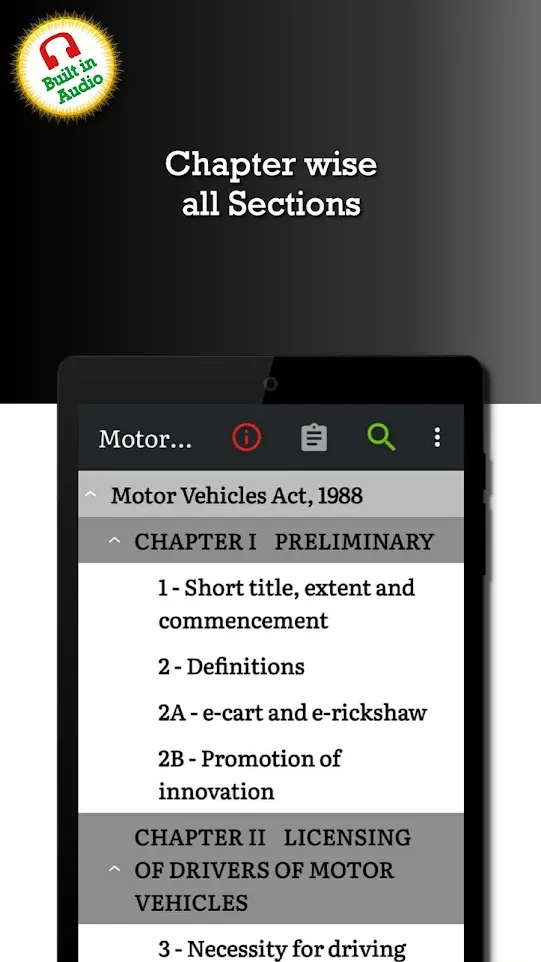 Motor Vehicles Act 1988 (MVA) | Indus Appstore | Screenshot