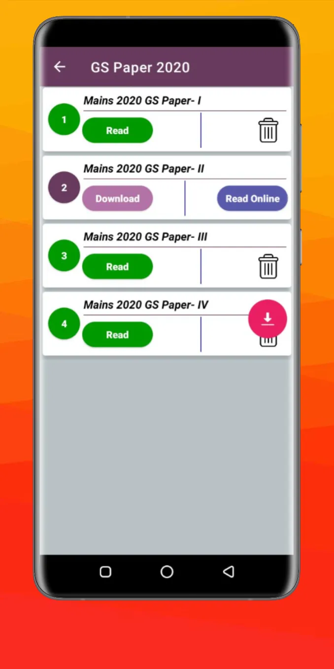 UPSC Syllabus II Past Papers | Indus Appstore | Screenshot