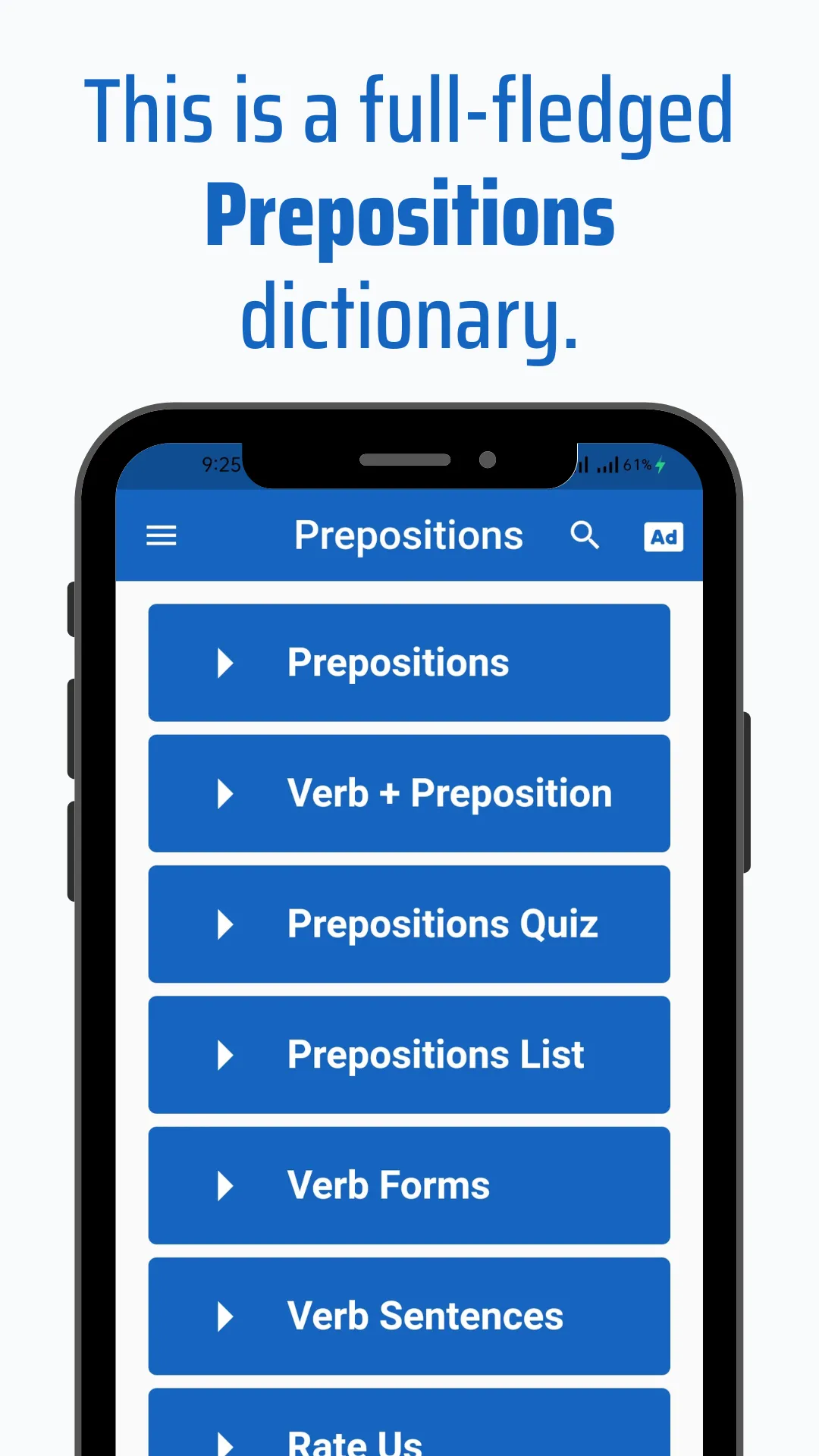 English Prepositions | Indus Appstore | Screenshot