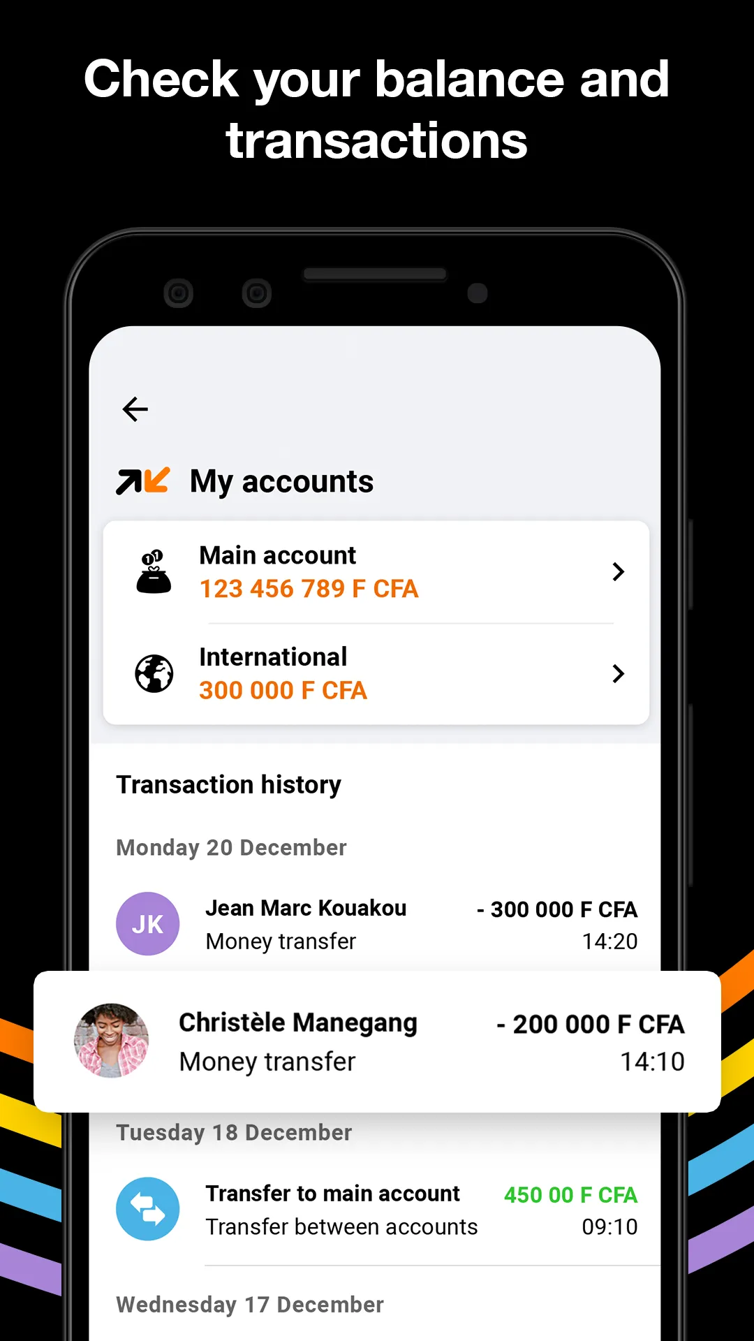 Orange Money Africa | Indus Appstore | Screenshot