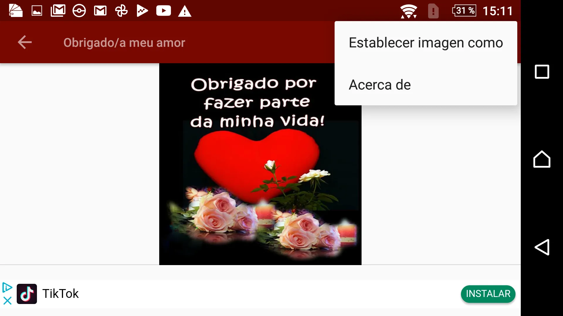 MUITO OBRIGADA/O AMOR | Indus Appstore | Screenshot