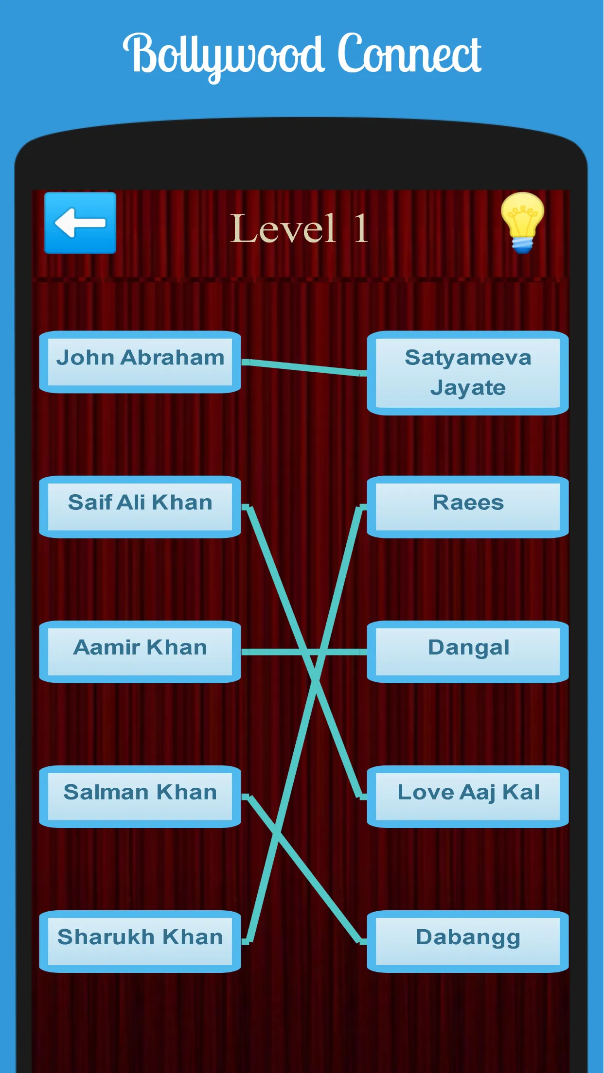 Bollywood Movies Guess - Quiz | Indus Appstore | Screenshot