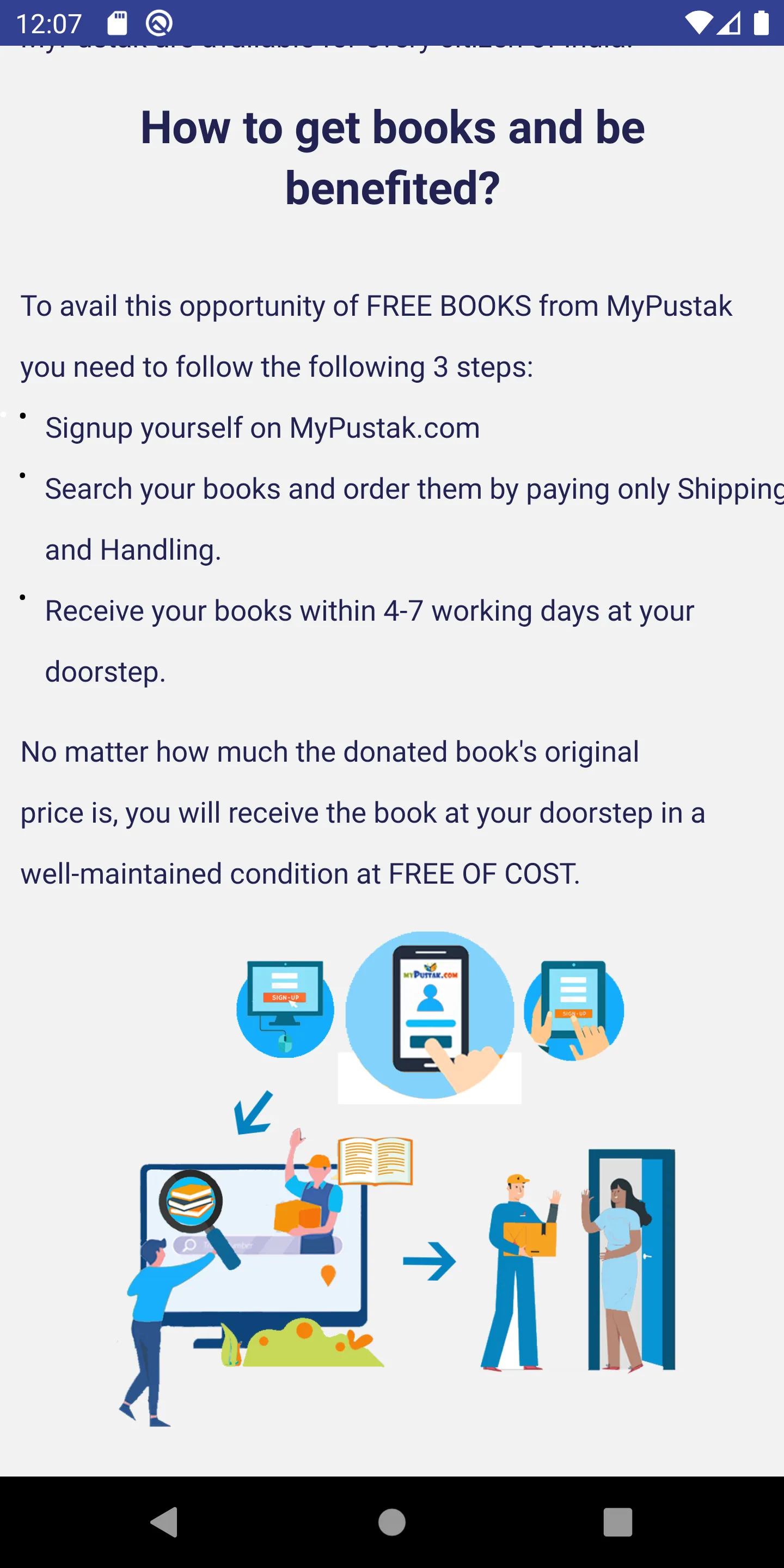 MyPustak -Buy Used | New Books | Indus Appstore | Screenshot