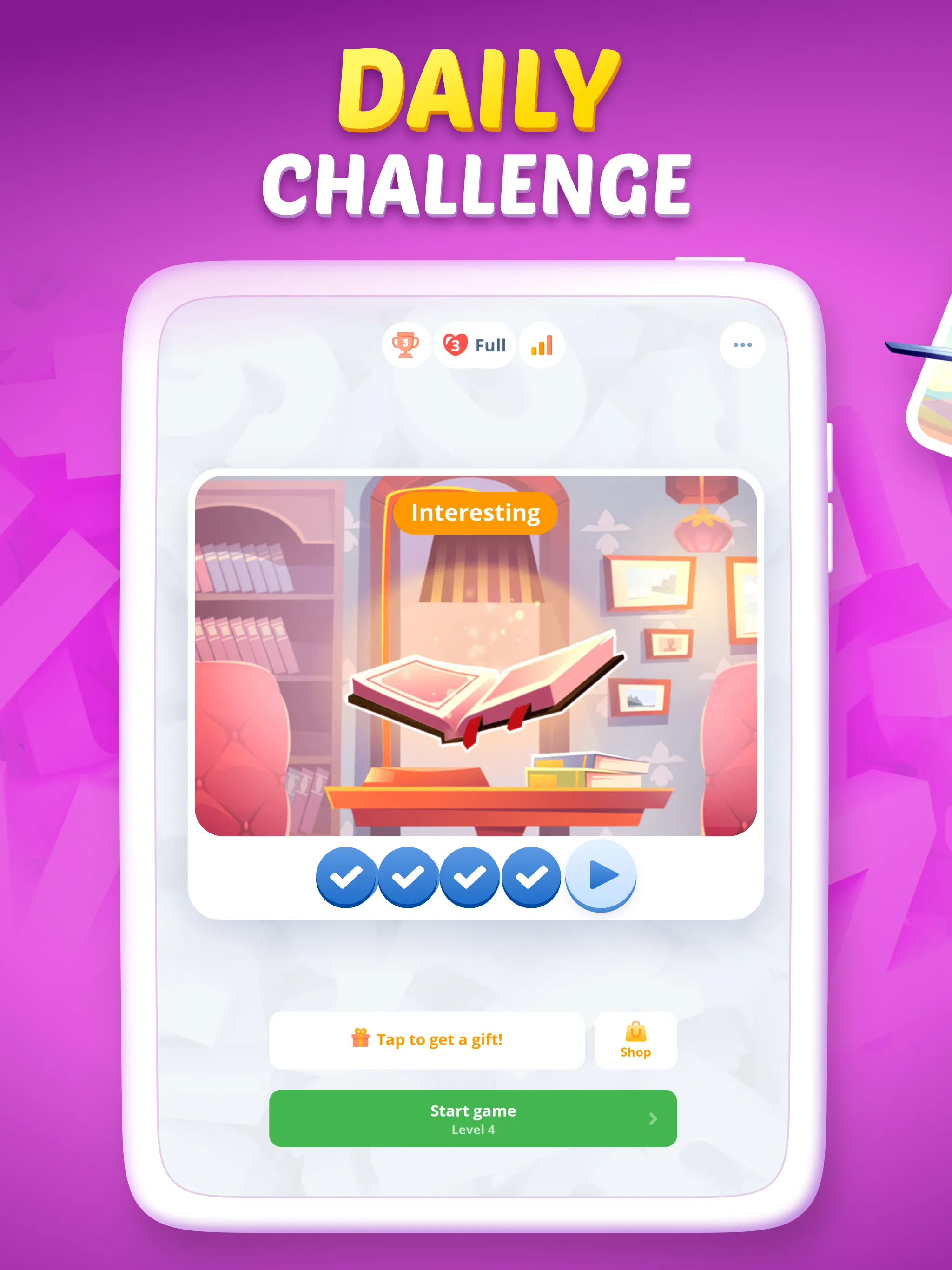 Crostic Guru - Guess The Words | Indus Appstore | Screenshot