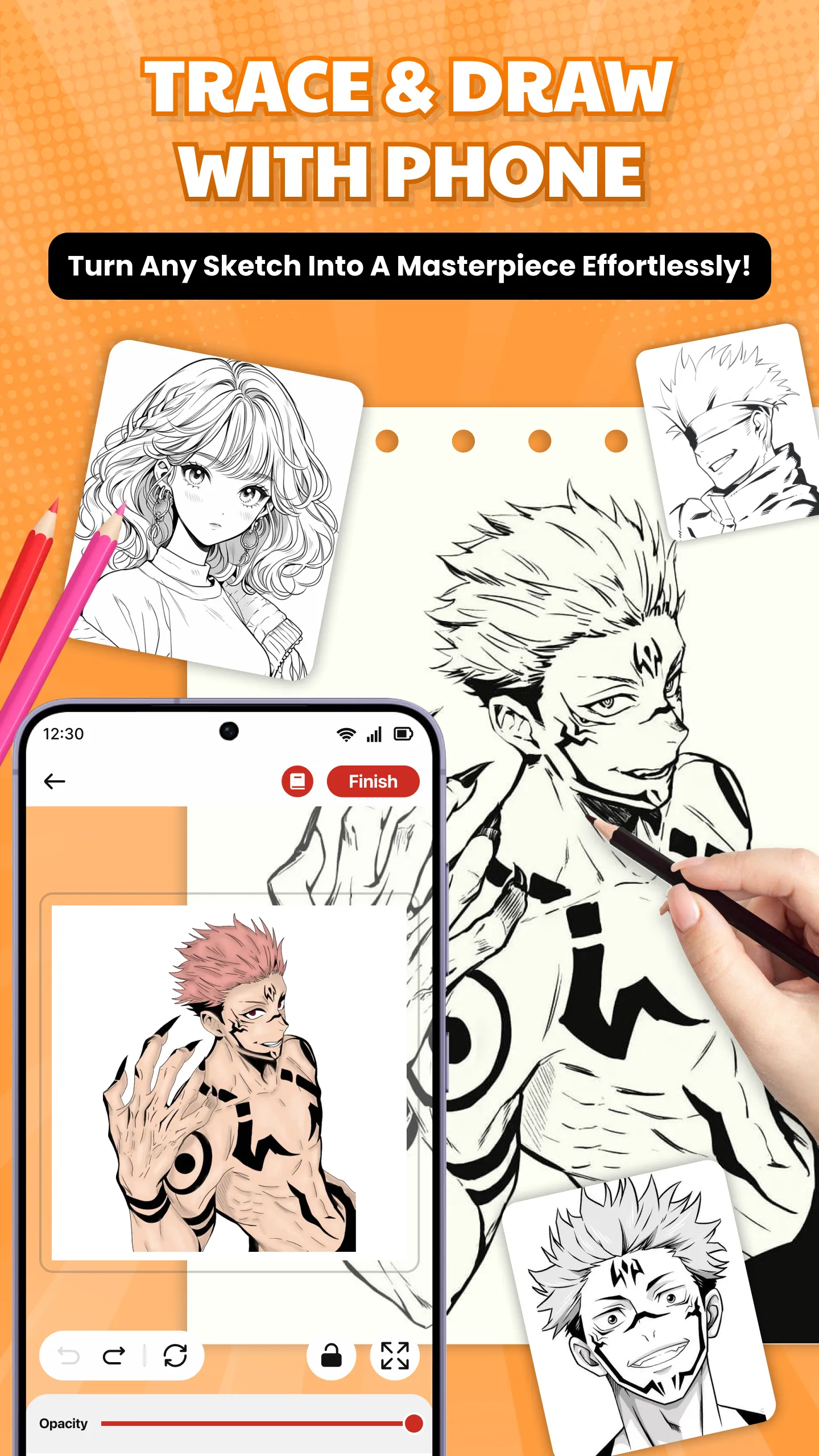 AR Drawing - Draw Anime Sketch | Indus Appstore | Screenshot