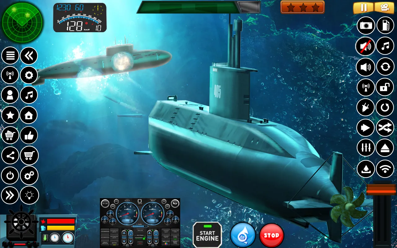 Submarine Navy Warships battle | Indus Appstore | Screenshot